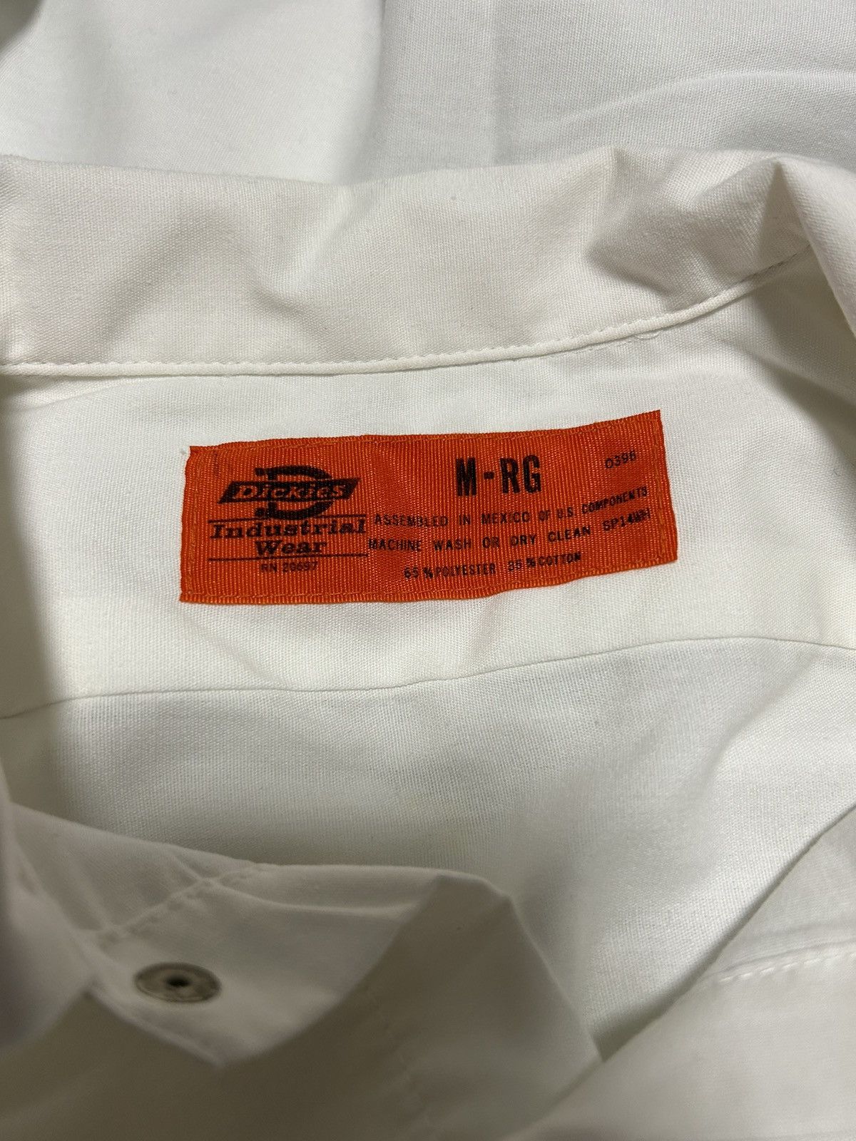 Dickies Dickies Industrial White Button Up - M Size US M / EU 48-50 / 2 - 3 Thumbnail