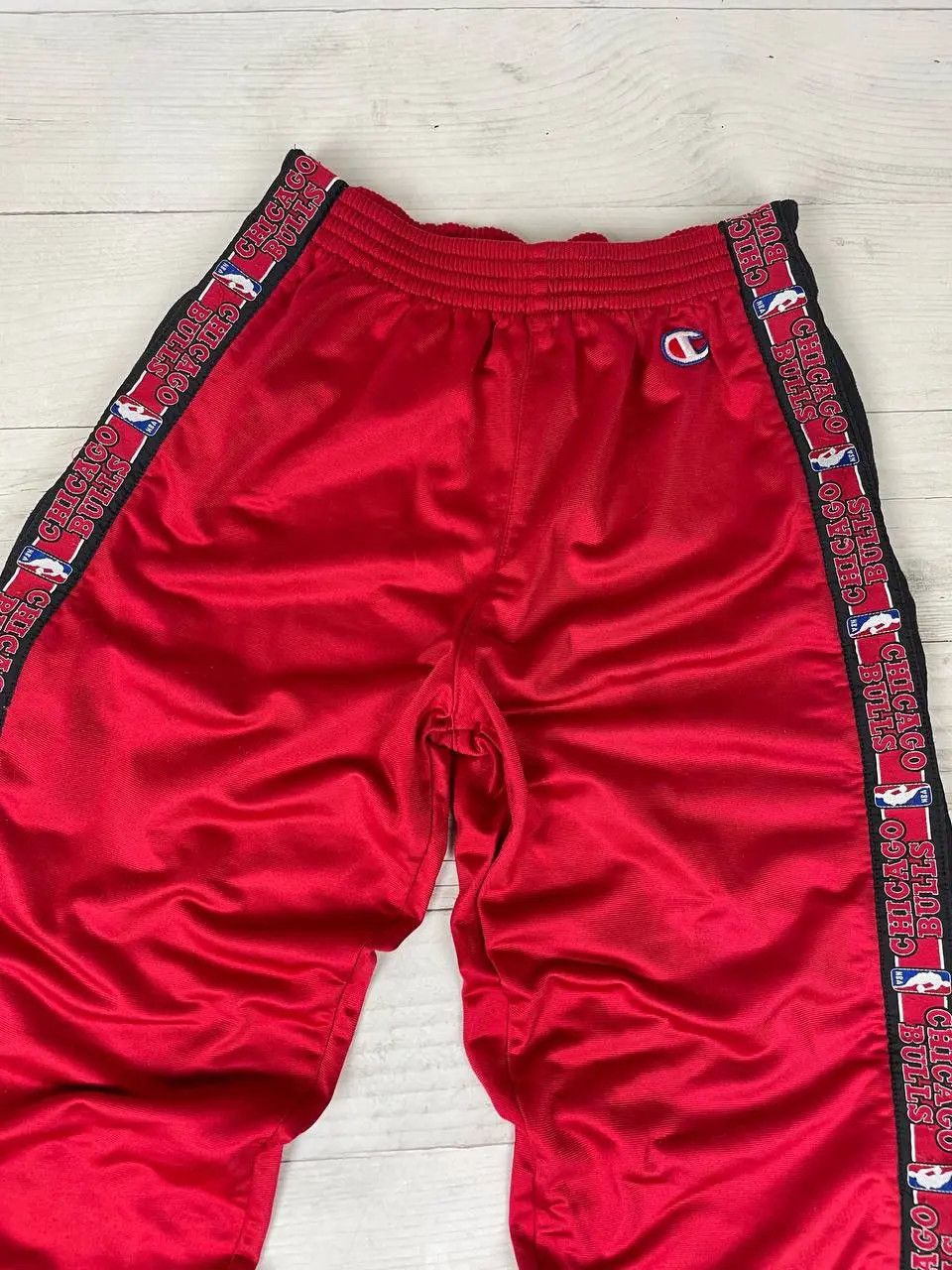 Champion Vintage Champion Chicago Bulls Basketball 90s Track Pants Size US 32 / EU 48 - 3 Thumbnail