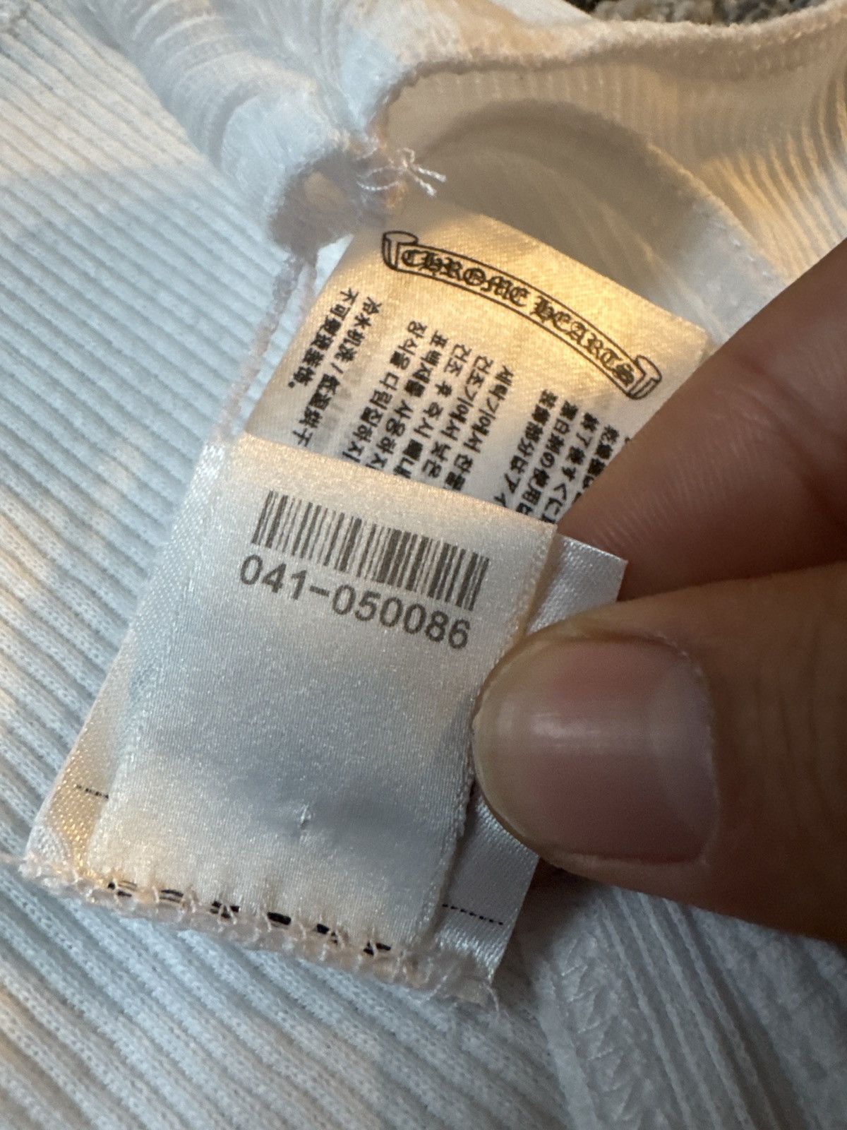 Chrome Hearts Chrome Hearts White Richard Stark Tank Top Size US S / EU 44-46 / 1 - 5 Thumbnail
