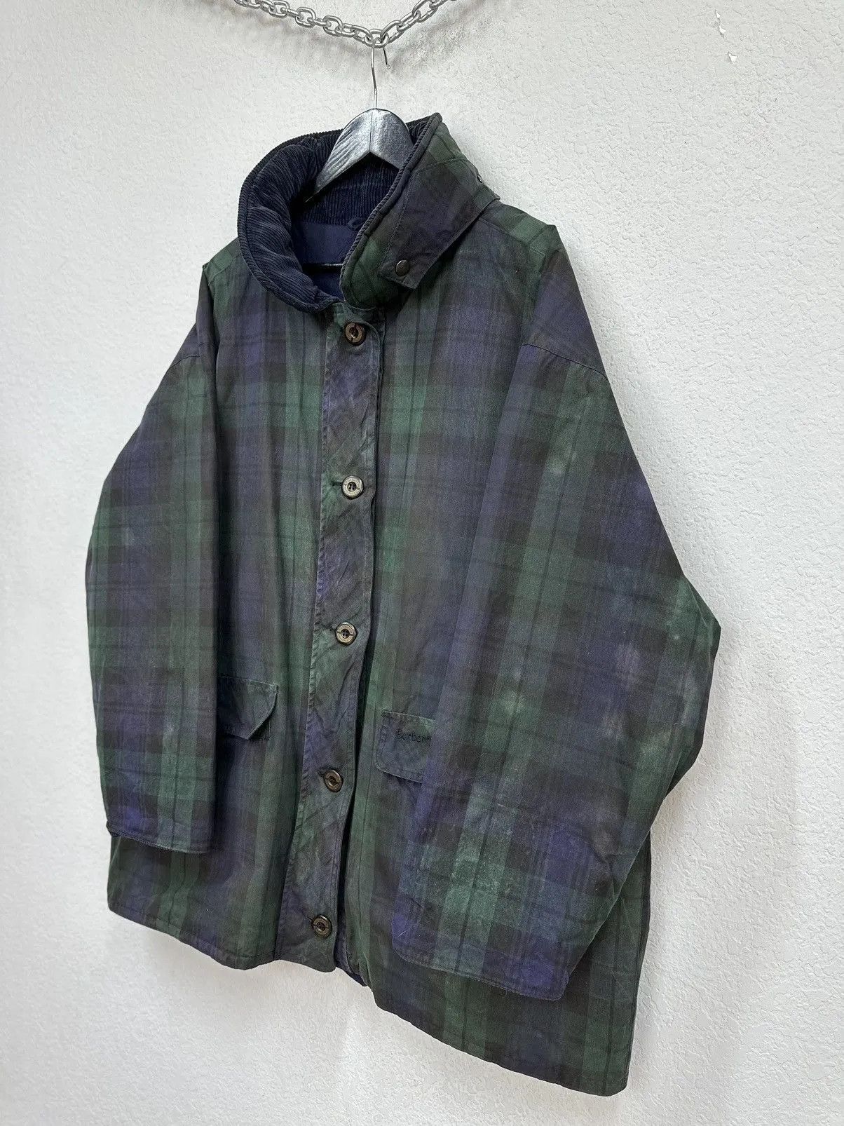 Barbour Burberry Barbour England Vintage Coat LBG JACKET Size US L / EU 52-54 / 3 - 2 Thumbnail