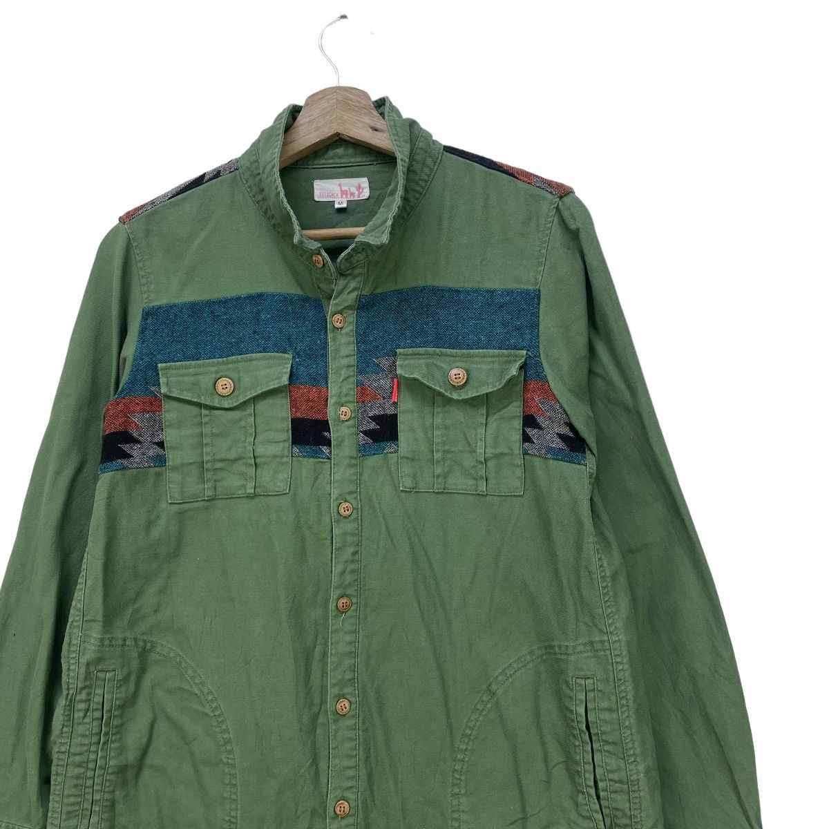 45rpm × Japanese Brand × Native Japanese Brand Titicaca Native Shirt Jacket Size M / US 6-8 / IT 42-44 - 3 Thumbnail