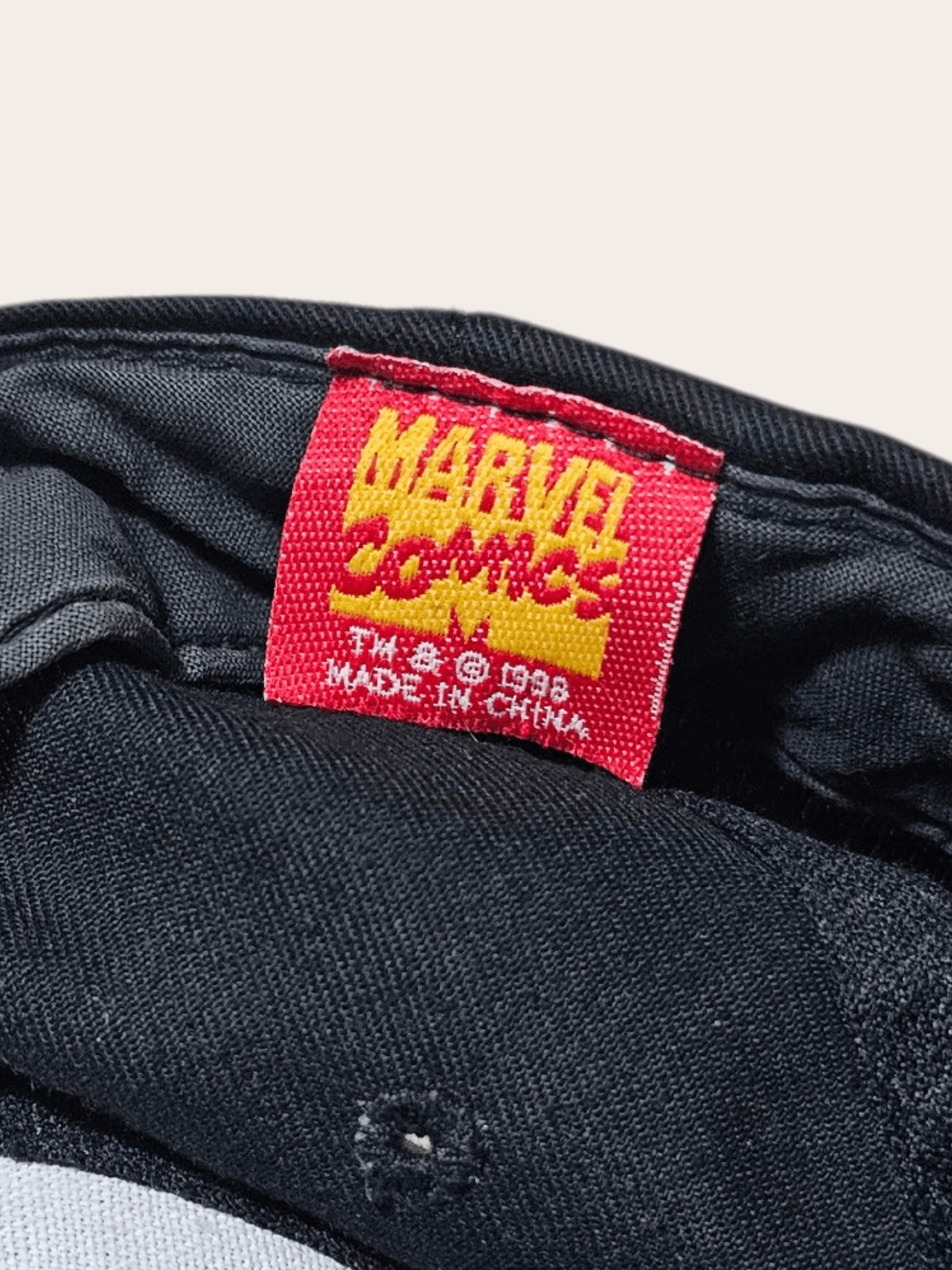 Marvel Comics Spiderman 1998 Marvel Logo Hat Size ONE SIZE - 6 Thumbnail