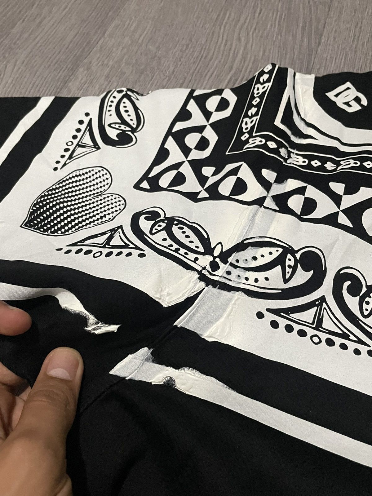 Dolce & Gabbana Dolce & Gabbana bandana tee Size US XL / EU 56 / 4 - 13 Thumbnail