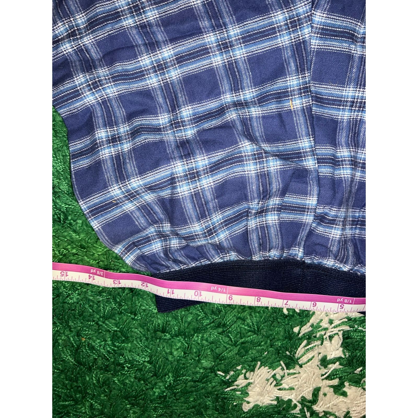 Vintage Women's Vintage Boxercraft Blue Plaid Boxers Briefs Women L Size 34" / US 12 / IT 48 - 6 Thumbnail