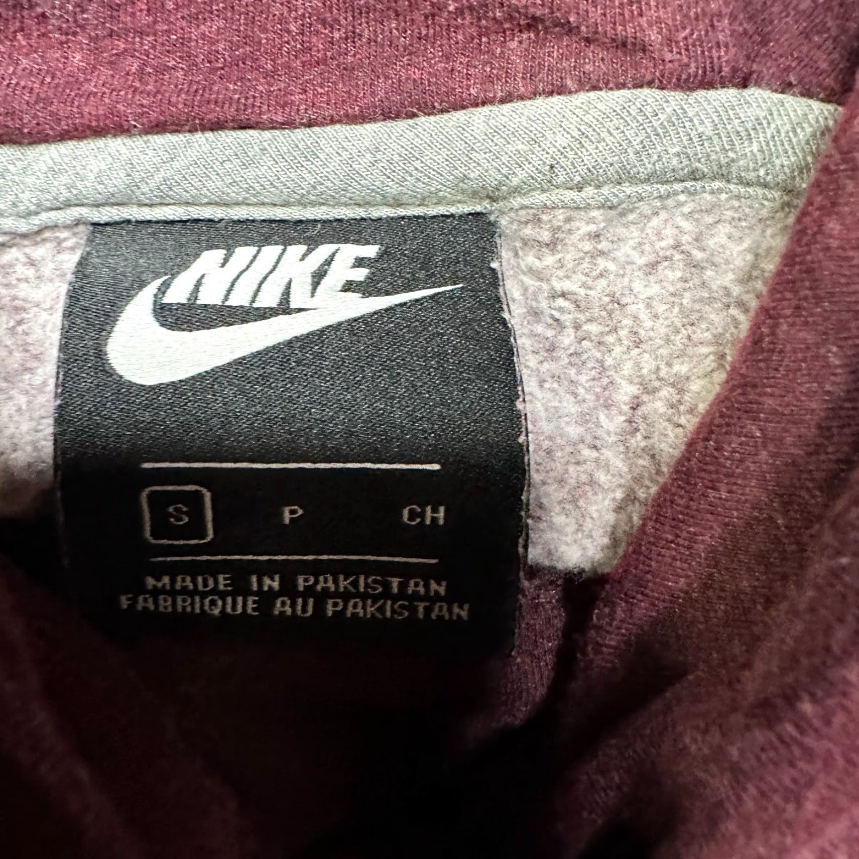 Nike Nike Sweater Mens S Hoodie Pullover Red Wool? Cotton Fleece Swoosh Casual Size US S / EU 44-46 / 1 - 5 Thumbnail