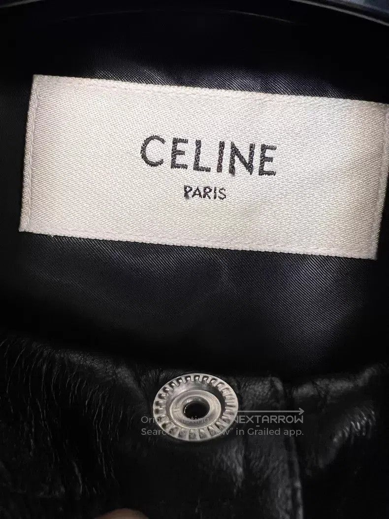 Celine Celine Triple Ring Buckle Sheepskin Leather Jacket Size 46 Size US S / EU 44-46 / 1 - 3 Thumbnail