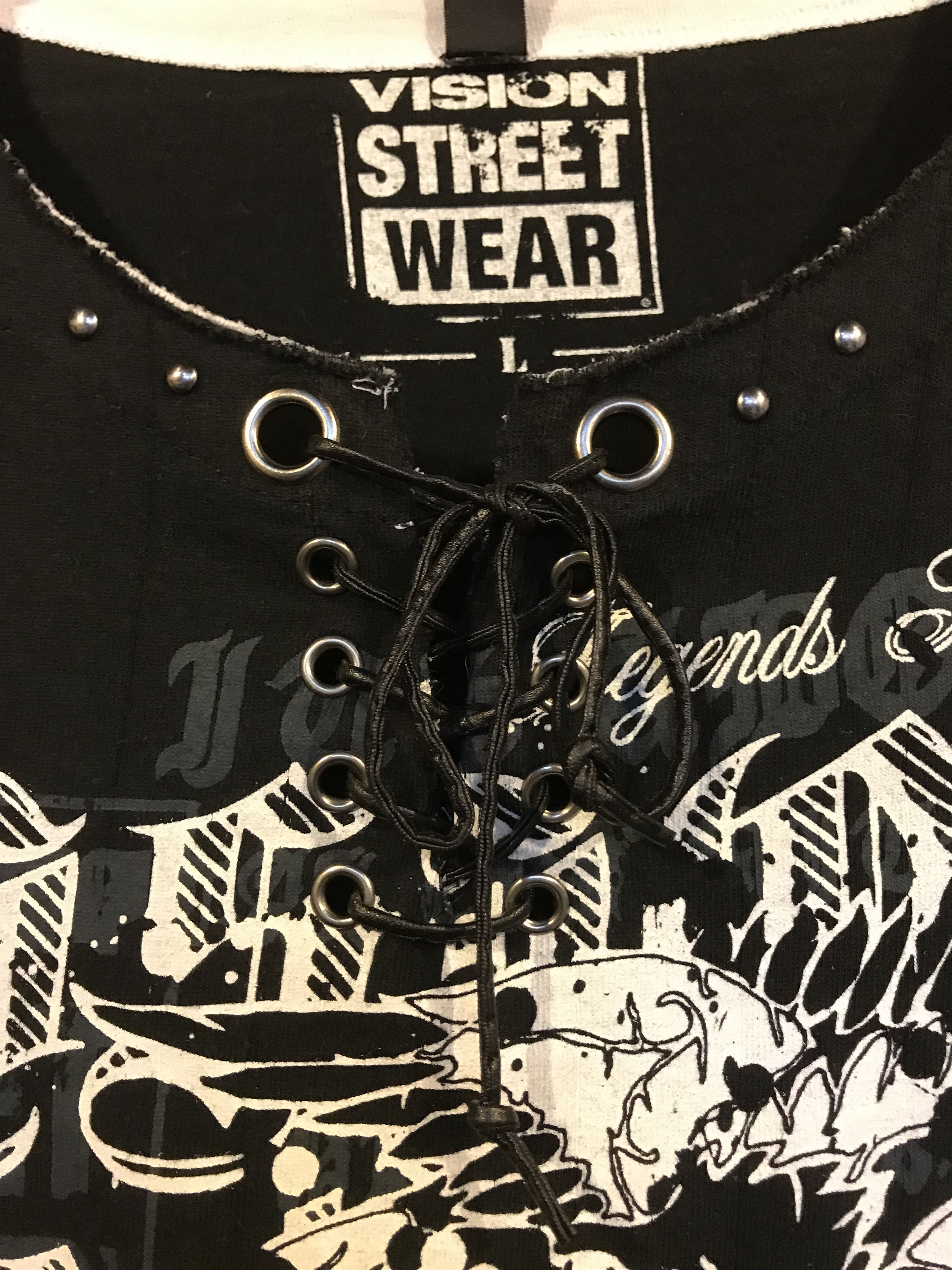 Vision Streetwear Y2K Vision Street Wear Tee Shirt With Tie Size US L / EU 52-54 / 3 - 6 Thumbnail