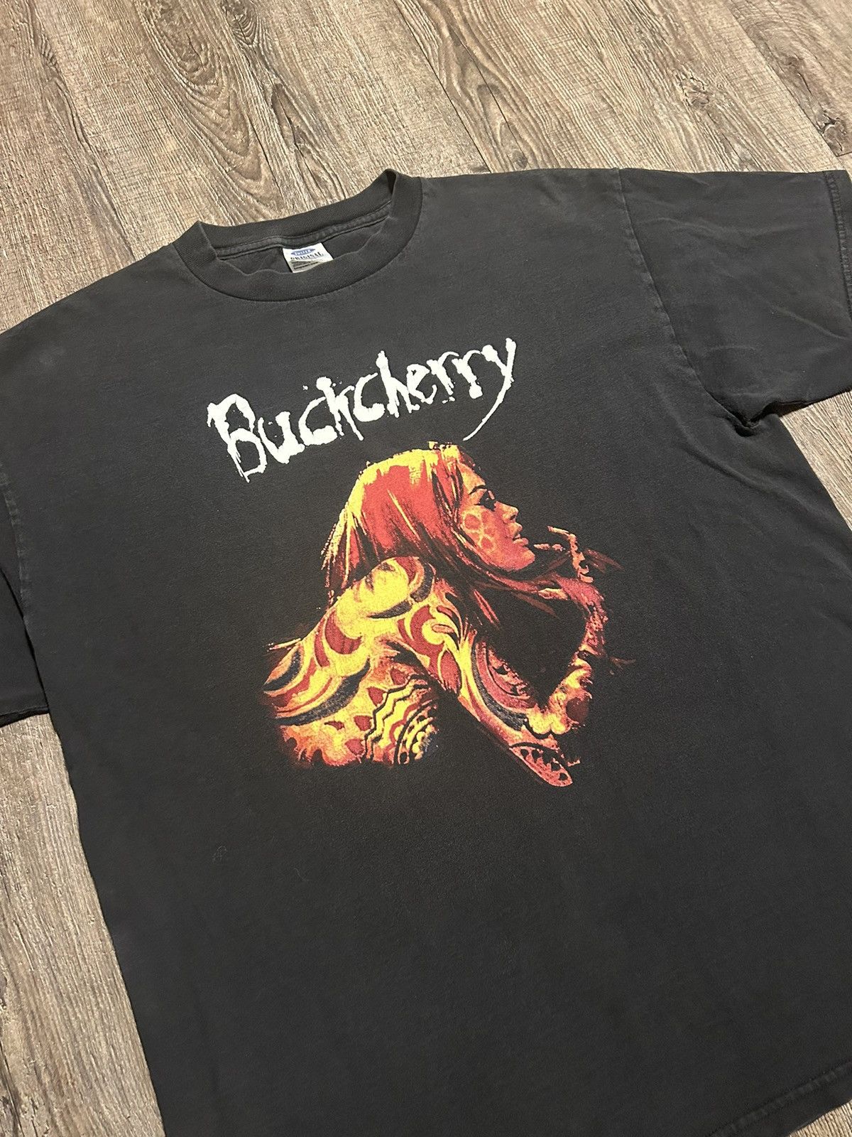 image of Band Tees x Vintage Buckcherry 1999 Tour T-Shirt in Black, Men's (Size XL)