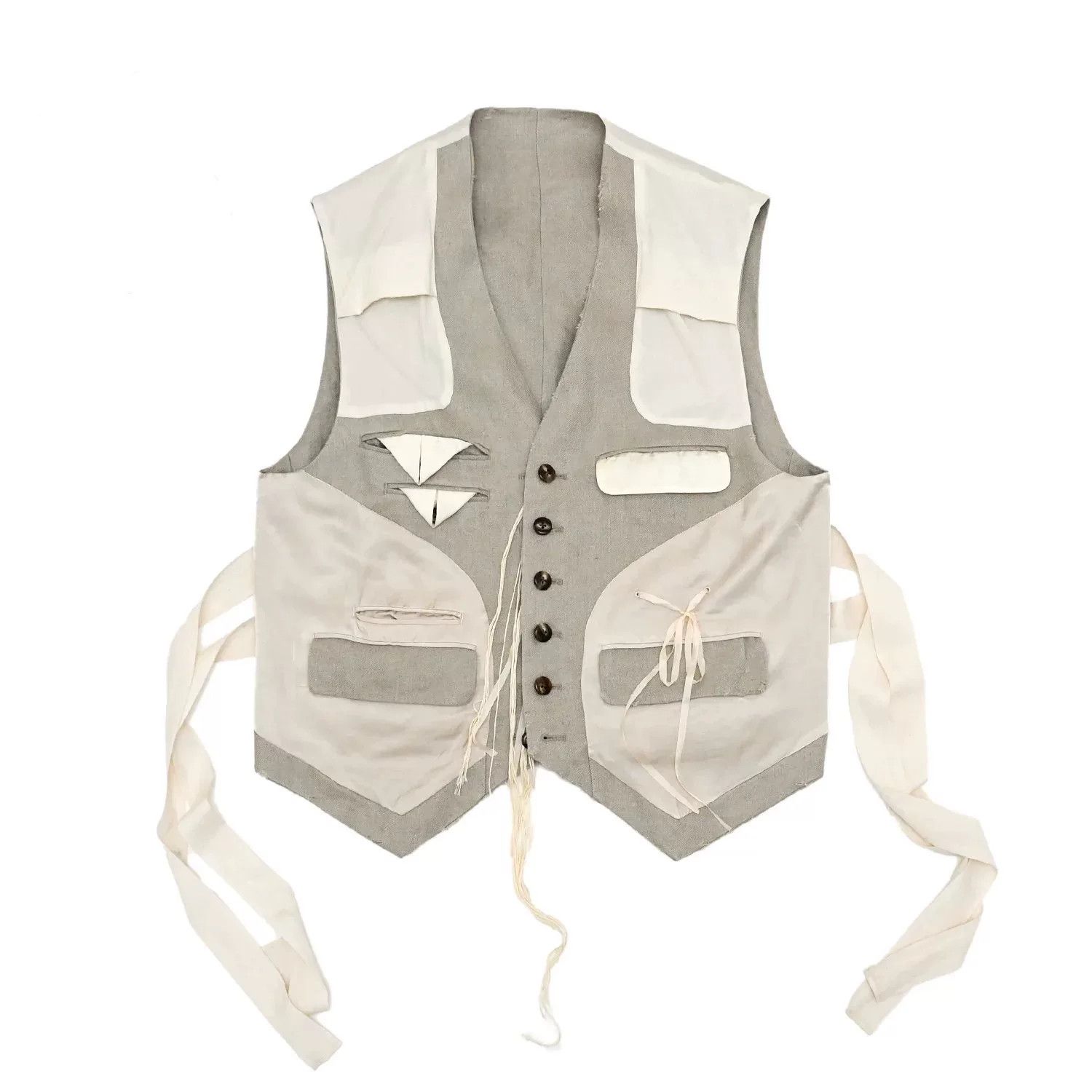 Midorikawa Midorikawa Deconstructed Reversible Vest Size US M / EU 48-50 / 2 - 6 Thumbnail