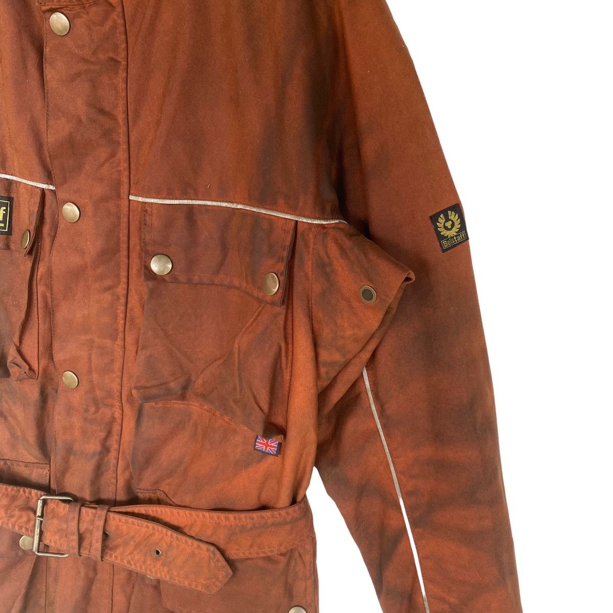 Belstaff × Vintage Dont buy yet ! Trialmaster Iconic Dirty-Effect Wax Jacket Size US M / EU 48-50 / 2 - 3 Thumbnail
