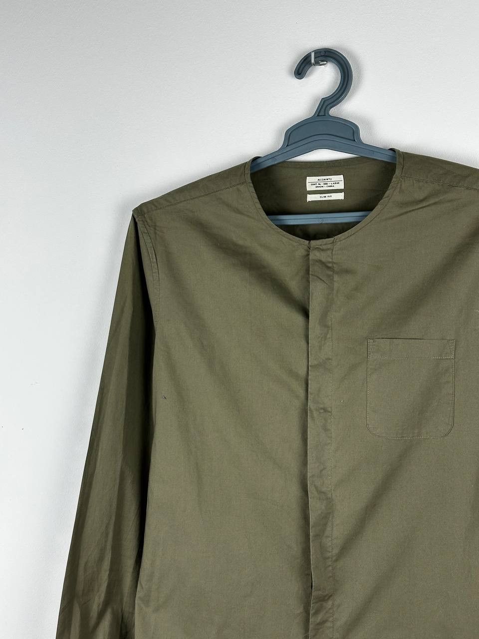 Allsaints × Japanese Brand Avantgarde Military Allsaints Vintage LS Shirt Size L Size US L / EU 52-54 / 3 - 3 Thumbnail