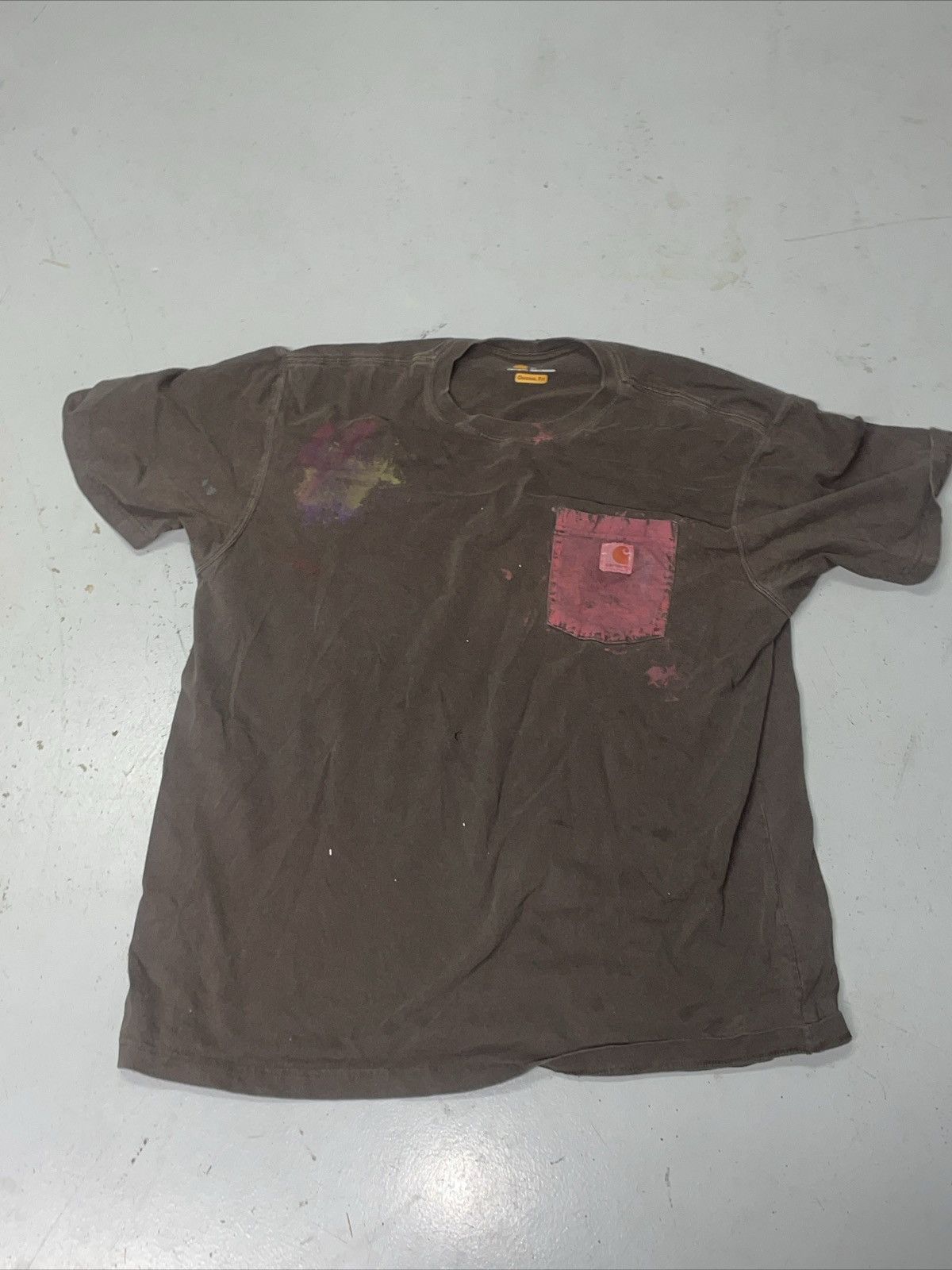 Carhartt CARHARTT 1of1 T SHIRT PAINT Size US XL / EU 56 / 4 - 1 Thumbnail
