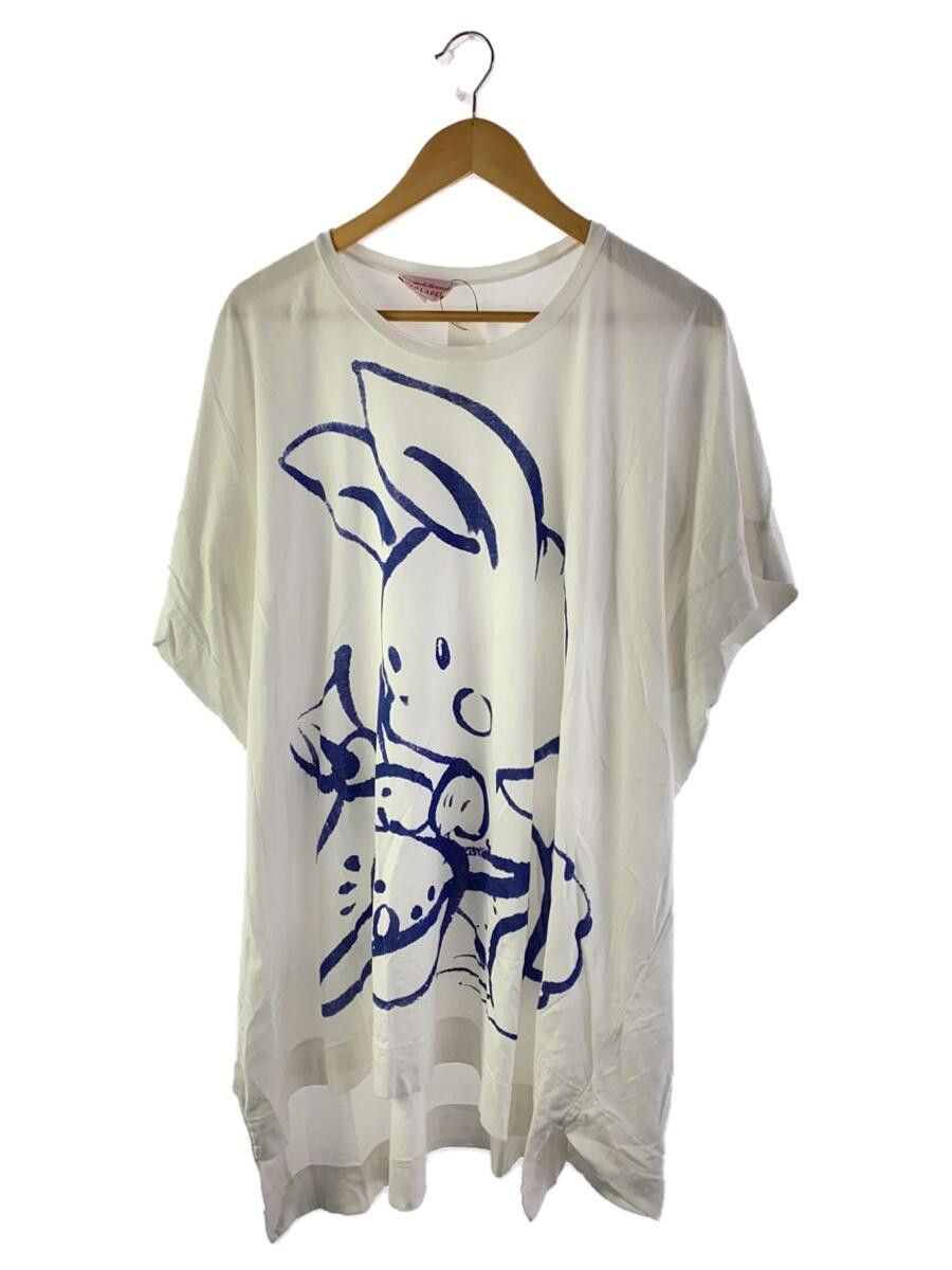 image of Vivienne Westwood Oversized Bunny T-Shirt in White, Men's (Size 2XL)