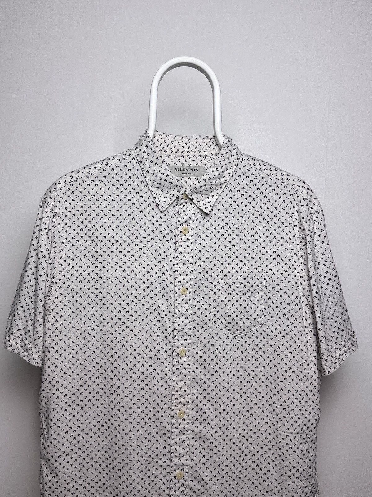 Allsaints AllSaints Pignan SS Shirt Button Up Size US M / EU 48-50 / 2 - 2 Thumbnail