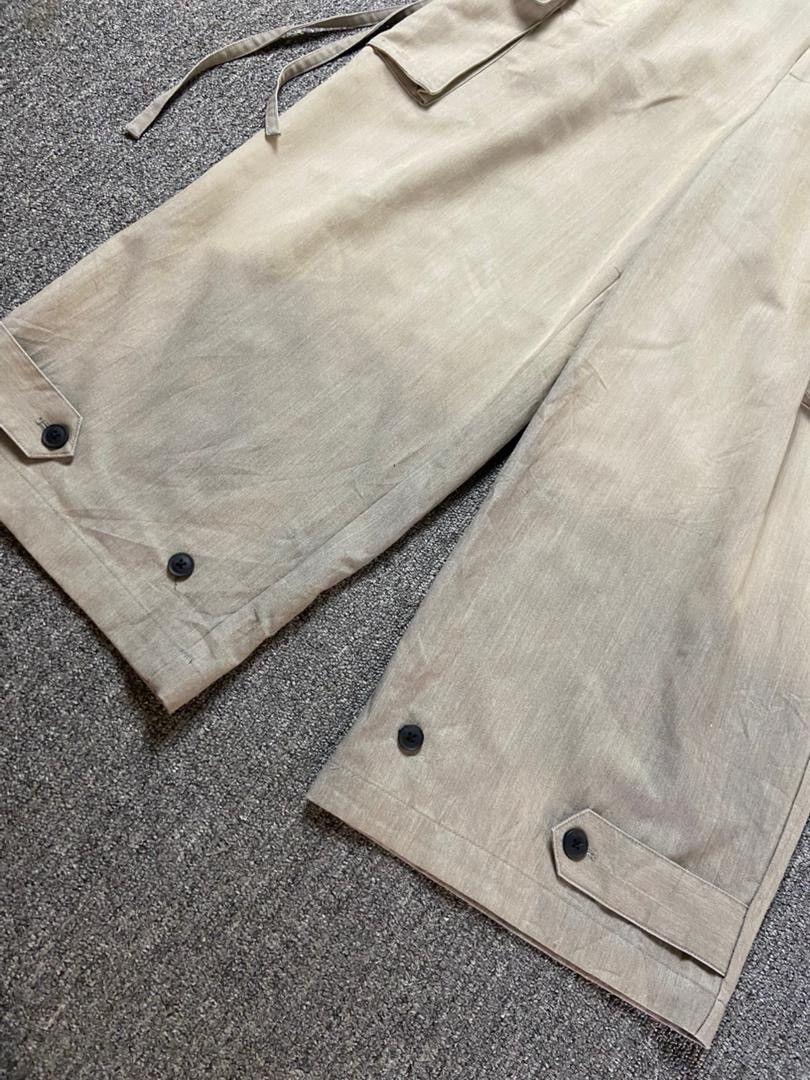 Japanese Brand CLEL Brand Wide Leg Bondage Cargo Pants (190) Size US 29 - 9 Thumbnail