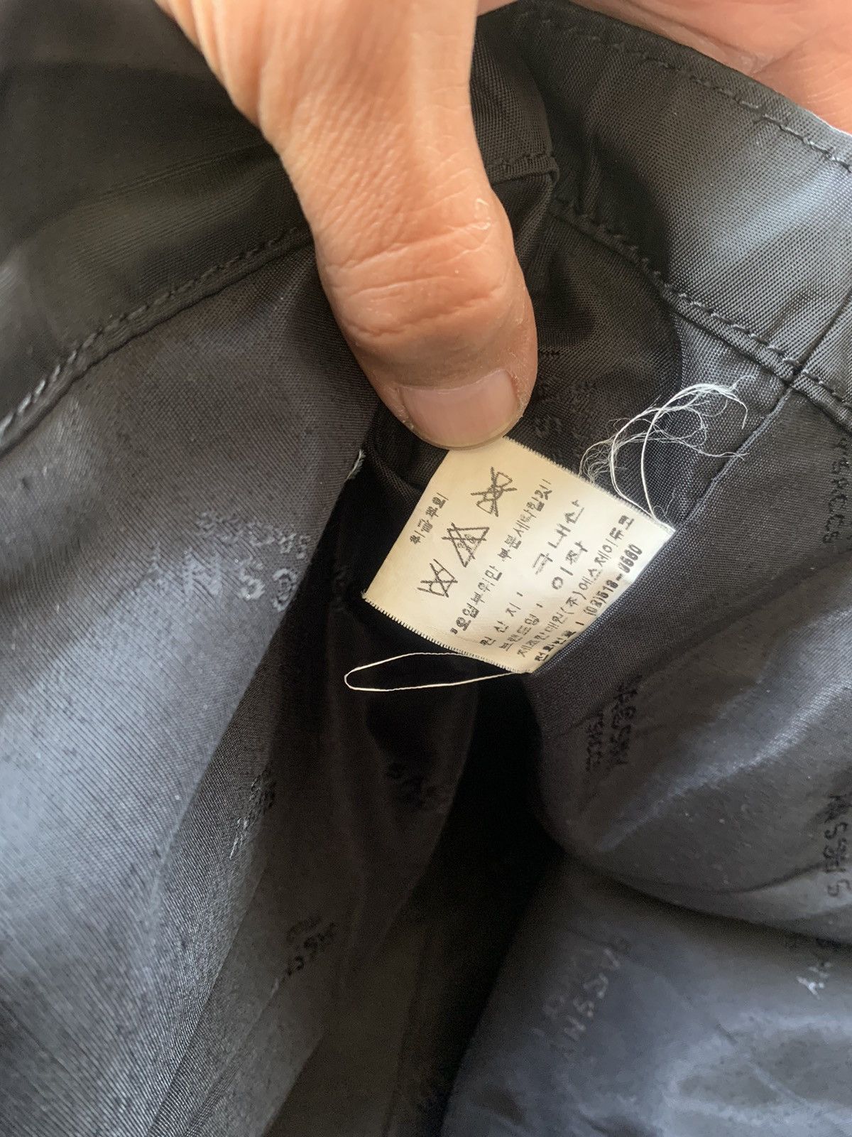 Japanese Brand × Y's × Yohji Yamamoto Yohji Yamamoto Sacsny Y’saccs Bag Size ONE SIZE - 10 Thumbnail