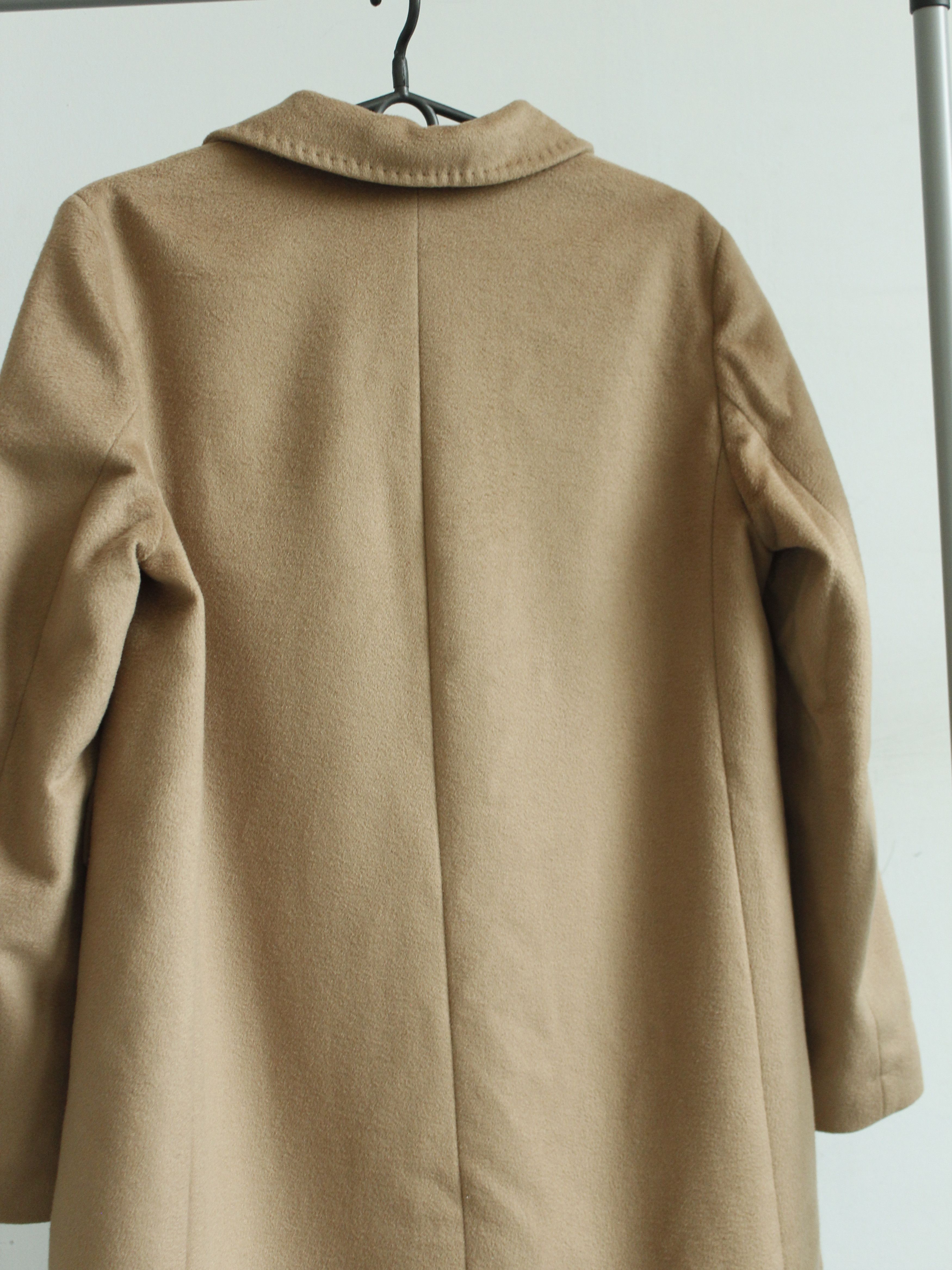 Max Mara × Weekend Max Mara MAX MARA x WEEKEND TEVERE CAMEL WOOL COAT BEIGE 40 10 L Size L / US 10 / IT 46 - 8 Thumbnail