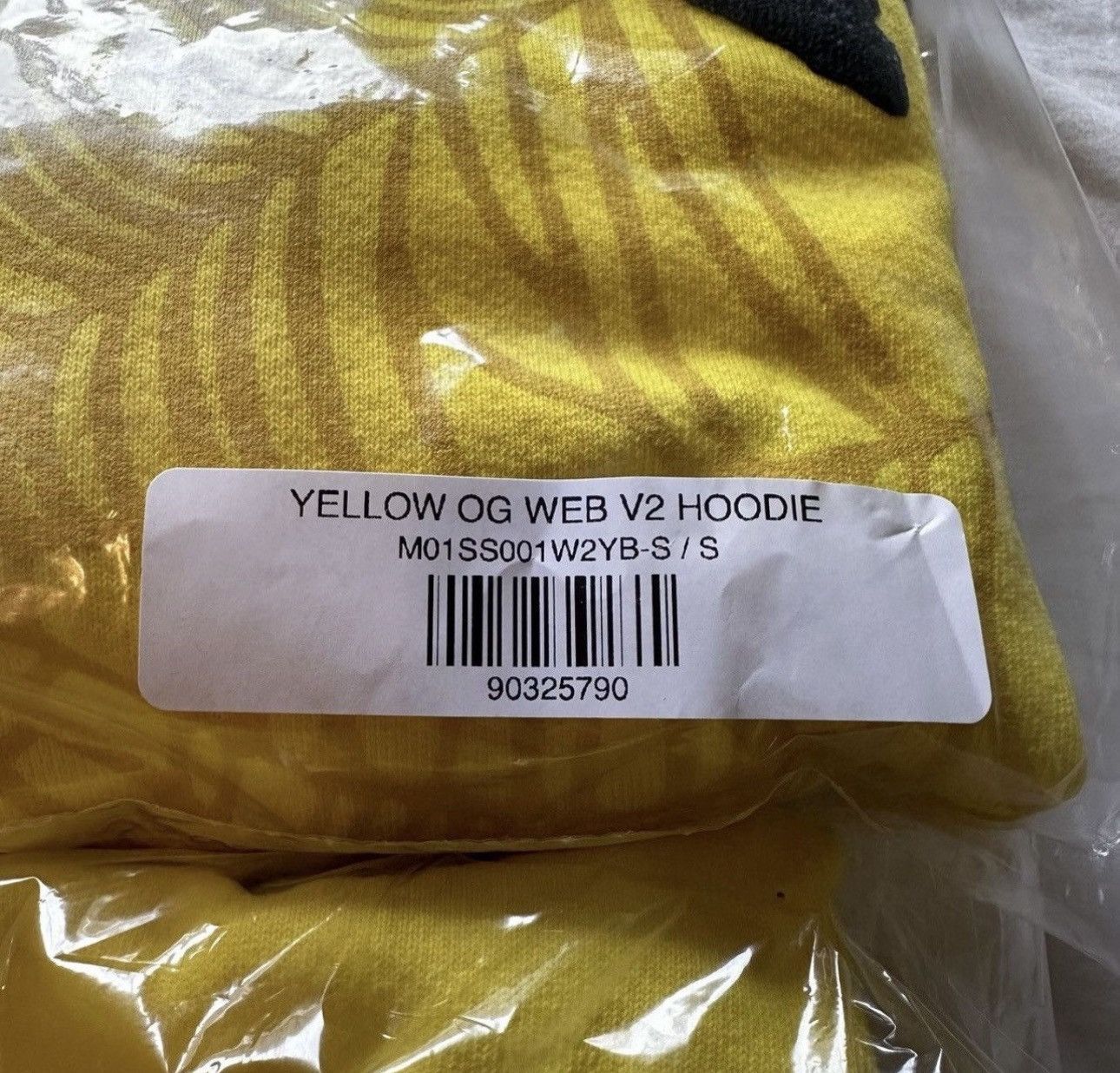 Sp5der SP5DER LEGACY HOODIE IN YELLOW Size US S / EU 44-46 / 1 - 3 Thumbnail