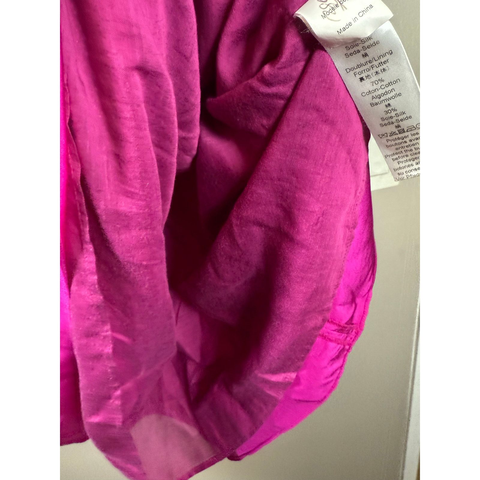 Kenzo Kenzo Silk Draped Sleeveless Tunic size 38FR/6 US Size M / US 6-8 / IT 42-44 - 10 Thumbnail
