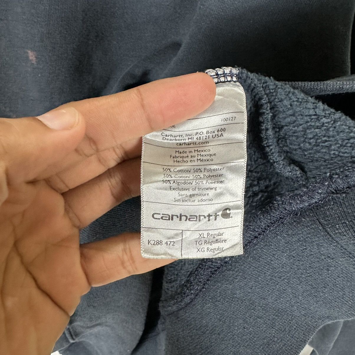 Carhartt × Vintage Carhartt Hoddie Size US XL / EU 56 / 4 - 5 Thumbnail