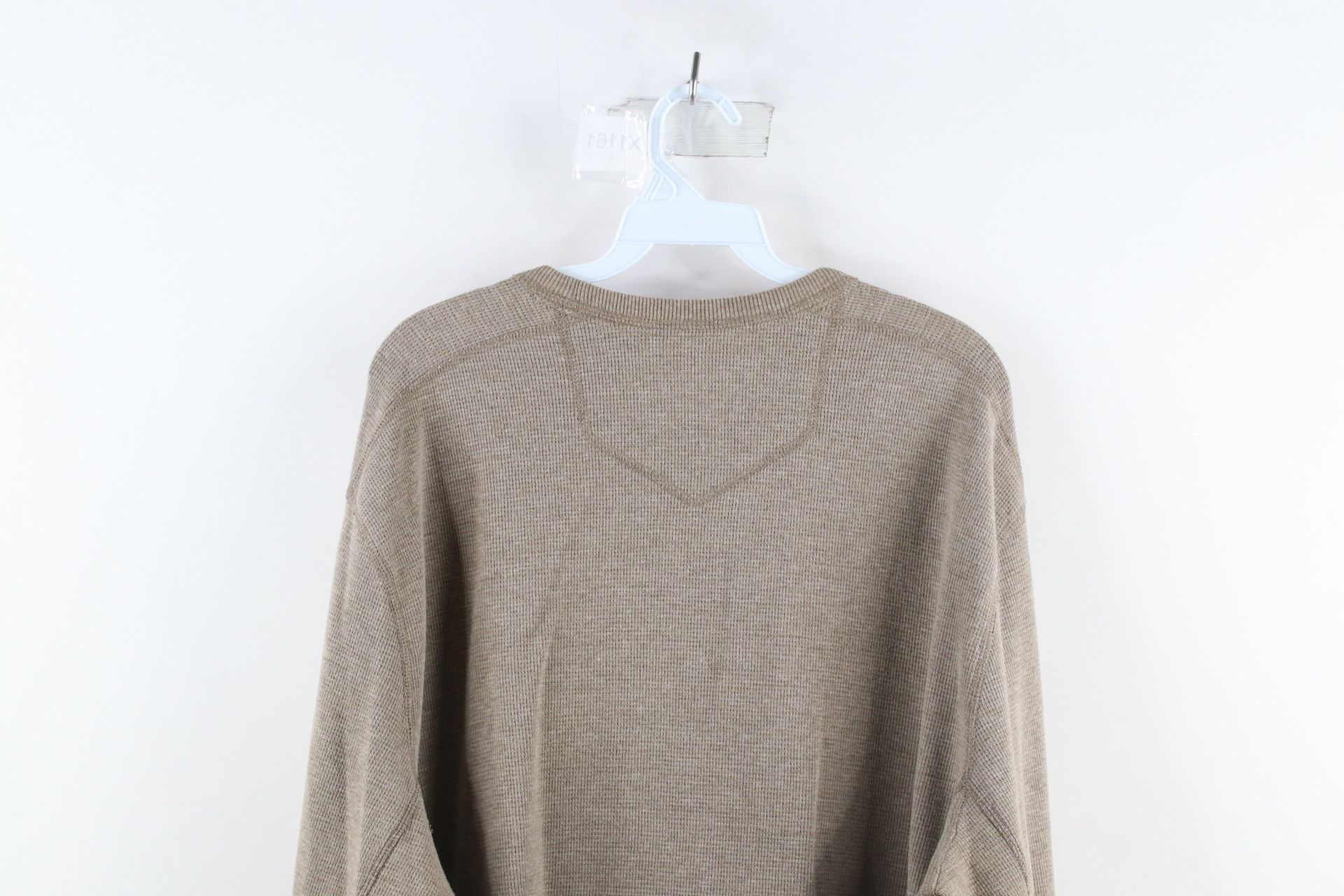 Eddie Bauer Vintage Eddie Bauer Heavyweight Thermal Waffle Knit T-Shirt Size US XL / EU 56 / 4 - 7 Thumbnail