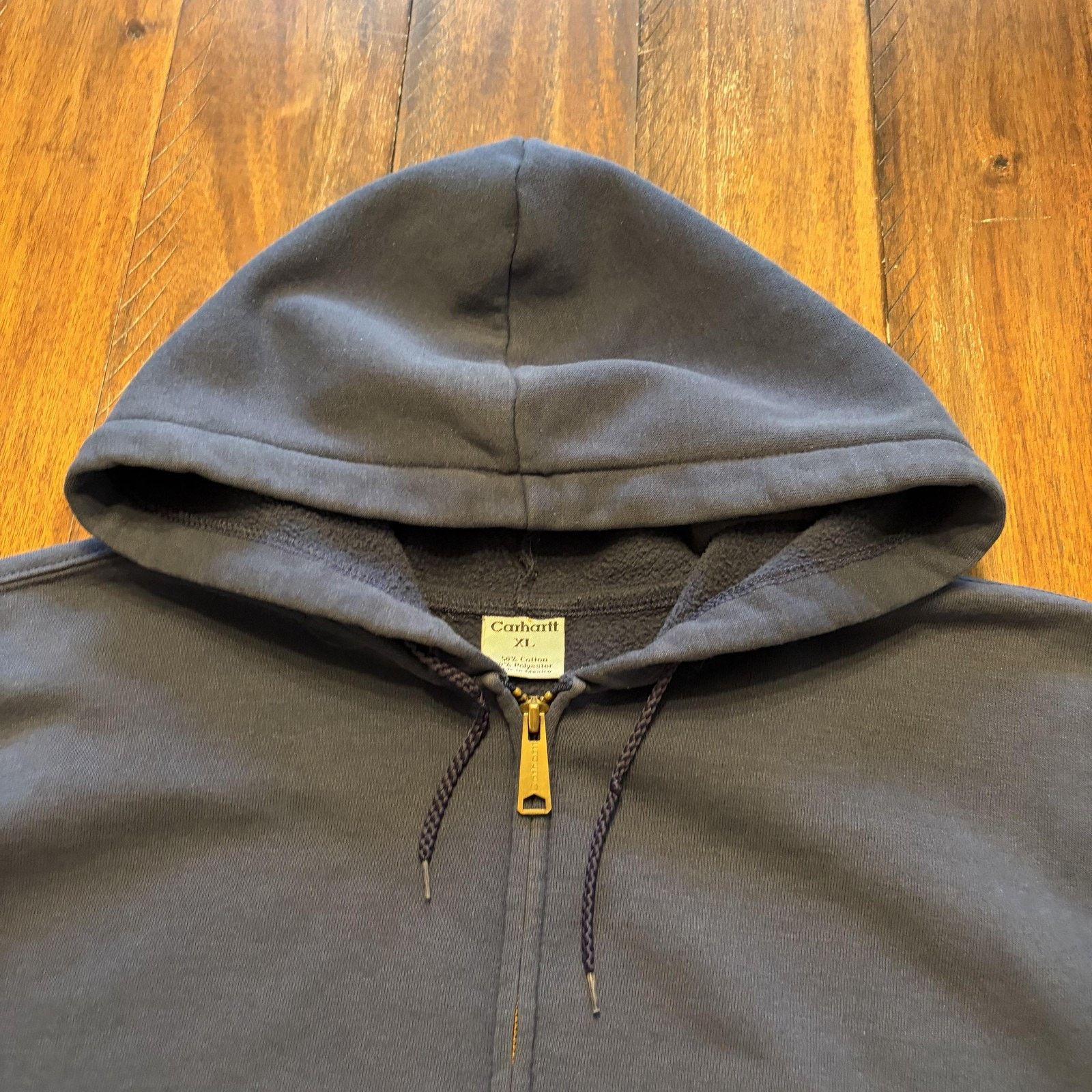 Carhartt Carhartt Hoodie Sweatshirt Mens XL Fleece Full Zip Workwear Size US XL / EU 56 / 4 - 6 Thumbnail