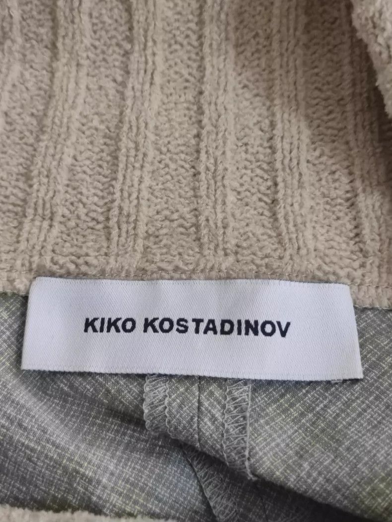 Kiko Kostadinov Kiko kostadinov Collar Destruction Long Sleeve Patchwork Pu Size US M / EU 48-50 / 2 - 4 Thumbnail