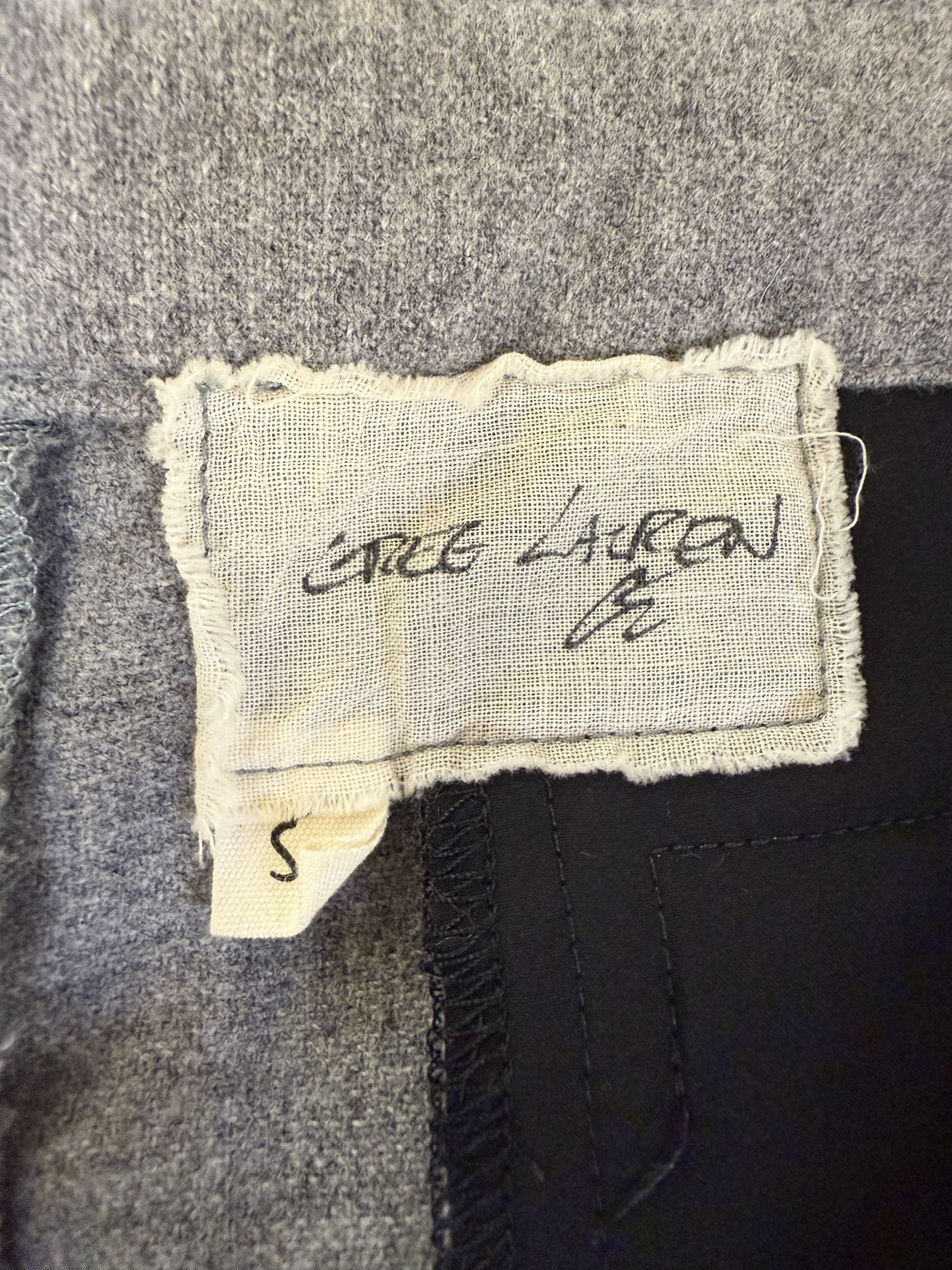 Greg Lauren Greg Lauren Grey Flannel Long Trousers Size US 38 / EU 54 - 4 Thumbnail