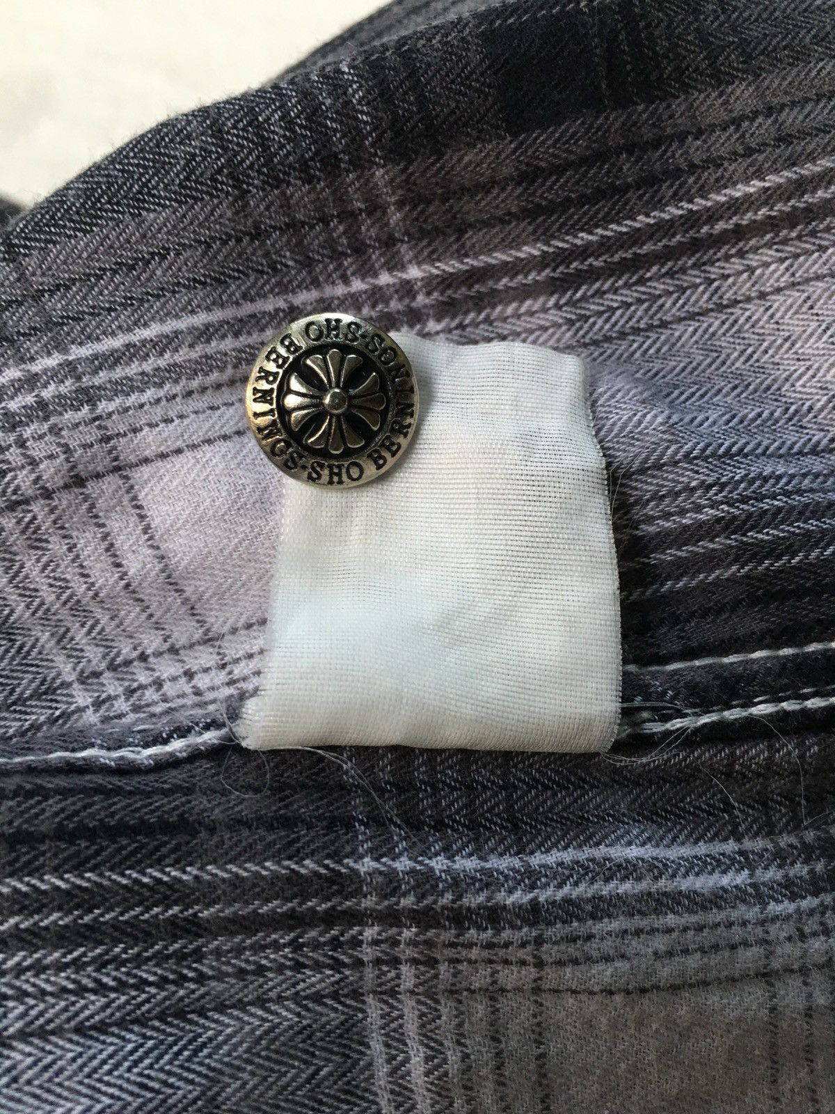 If Six Was Nine Y2K Bernings-Sho Poem Button Shirt Size US M / EU 48-50 / 2 - 9 Thumbnail