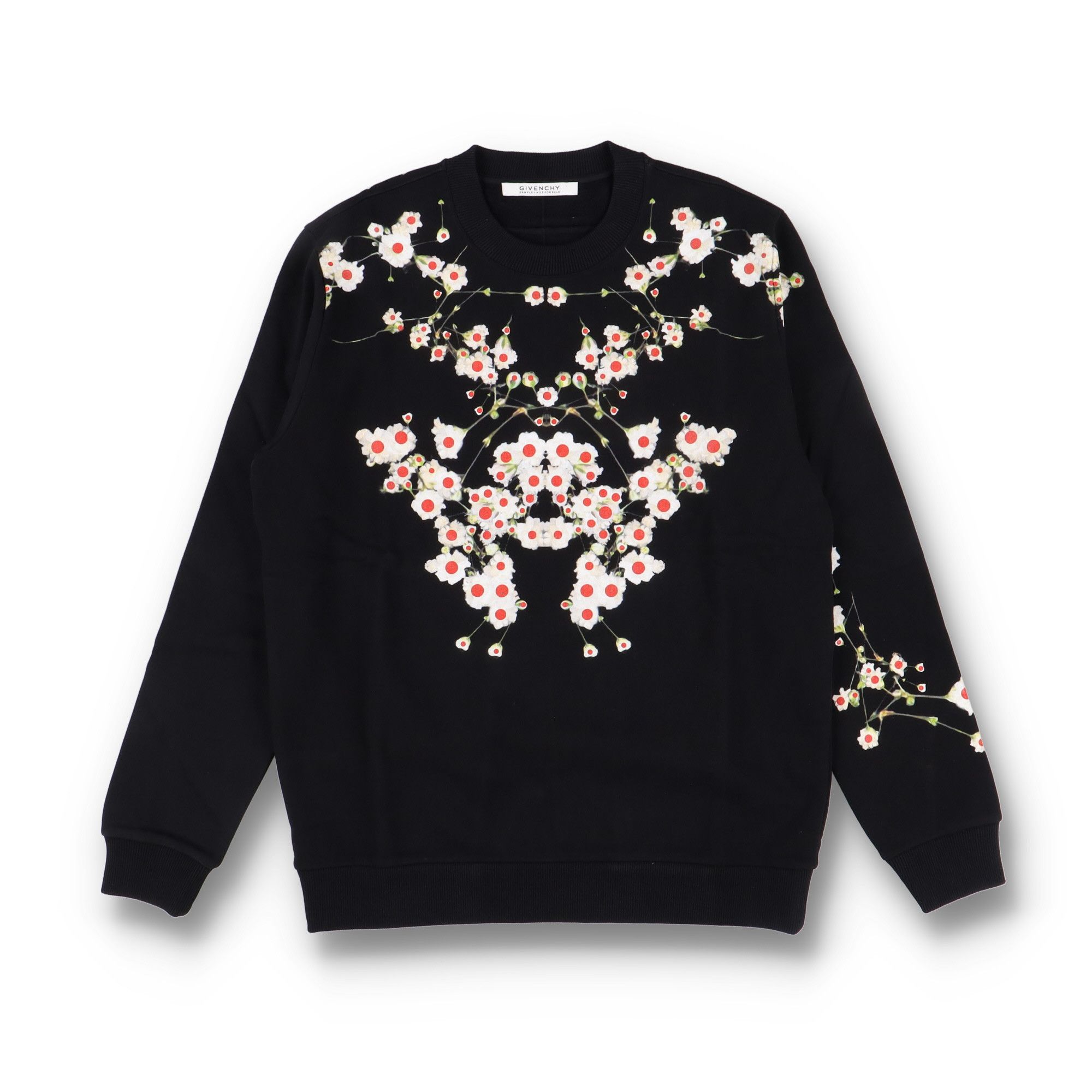 Givenchy Black Baby's Breath Japan Exclusive Sweatshirt Size US M / EU 48-50 / 2 - 1 Thumbnail