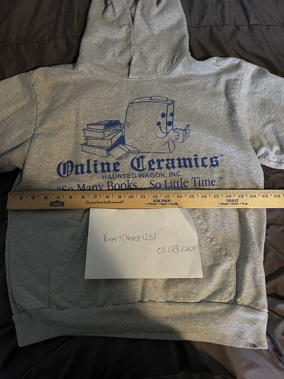 Online Ceramics So Many Books Sweatshirt