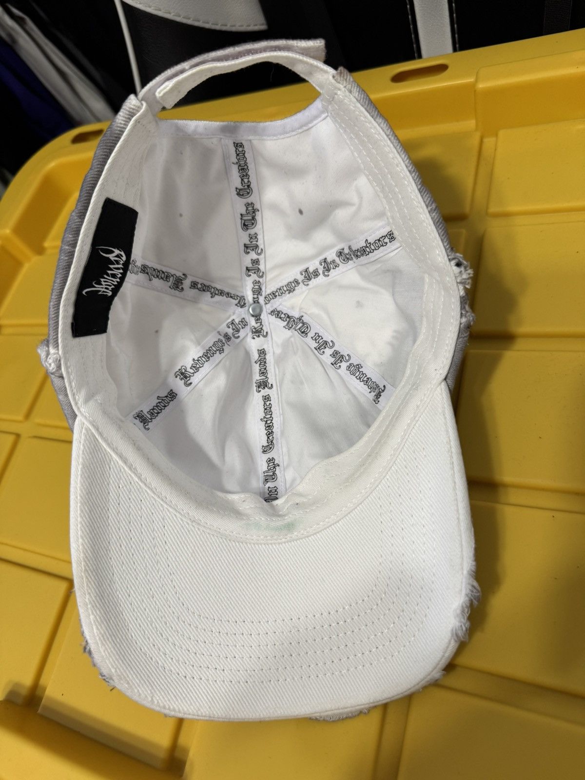 Revenge Distressed Gray Revenge Cap Size ONE SIZE - 5 Thumbnail