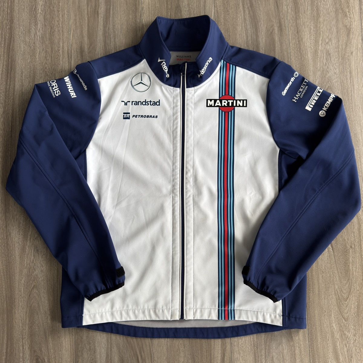 Mercedes-Benz Hackett London x Mercedes-Benz Martini Racing Jacket Size US L / EU 52-54 / 3 - 2 Thumbnail