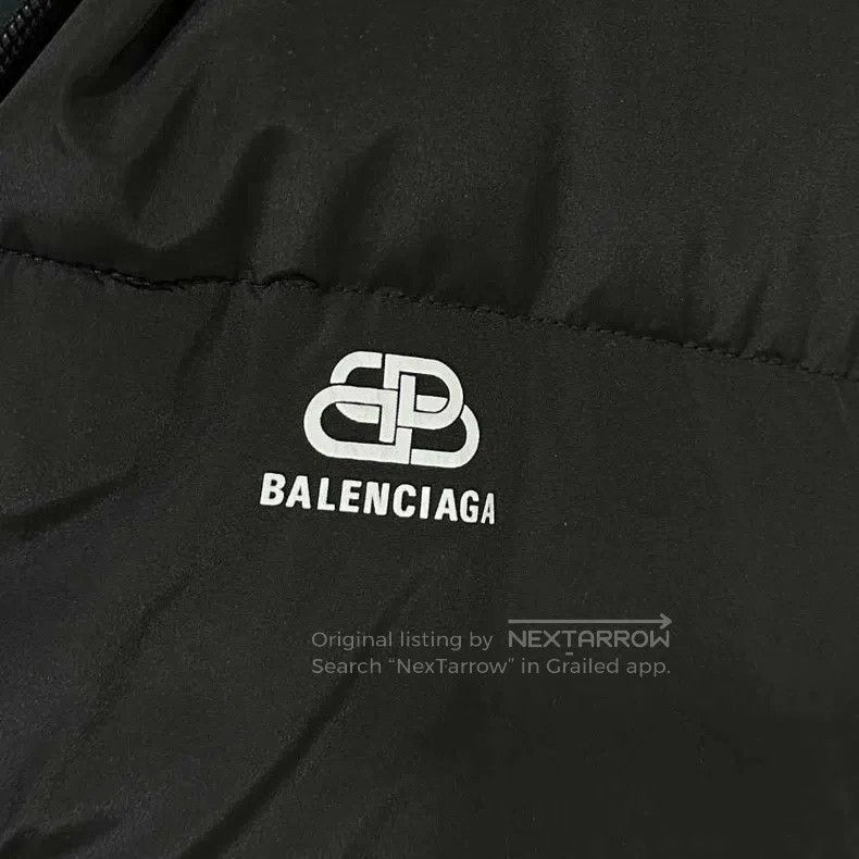 Balenciaga Balenciaga Logo Buckle Cotton Jacket Size XXS / US 00 / IT 34 - 4 Thumbnail