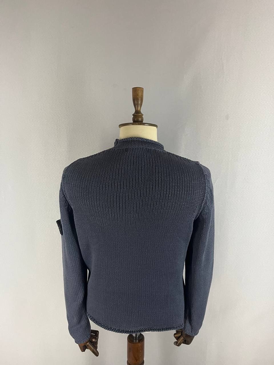 Stone Island Stone Island Sweater Navy Vintage Rare Size US L / EU 52-54 / 3 - 10 Thumbnail