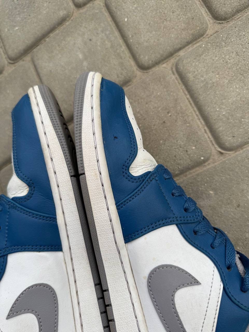 Jordan Brand Nike Air Jordan 1Low True Blue Uk 10 Size US 11.5 / EU 44-45 - 12 Thumbnail