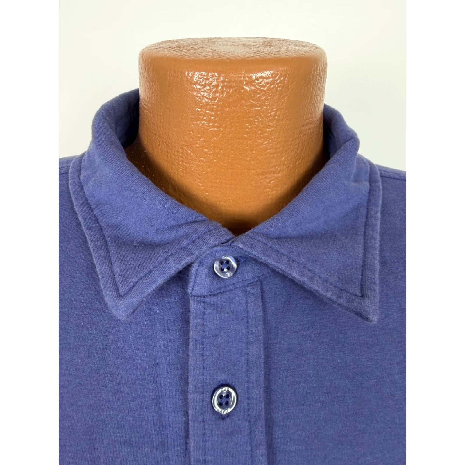 Gap VINTAGE Gap Button-Up Shirt Men XL Blue Heavyweight Fleece Outdoor Y2K Relaxed Regular Size US XL / EU 56 / 4 - 3 Thumbnail
