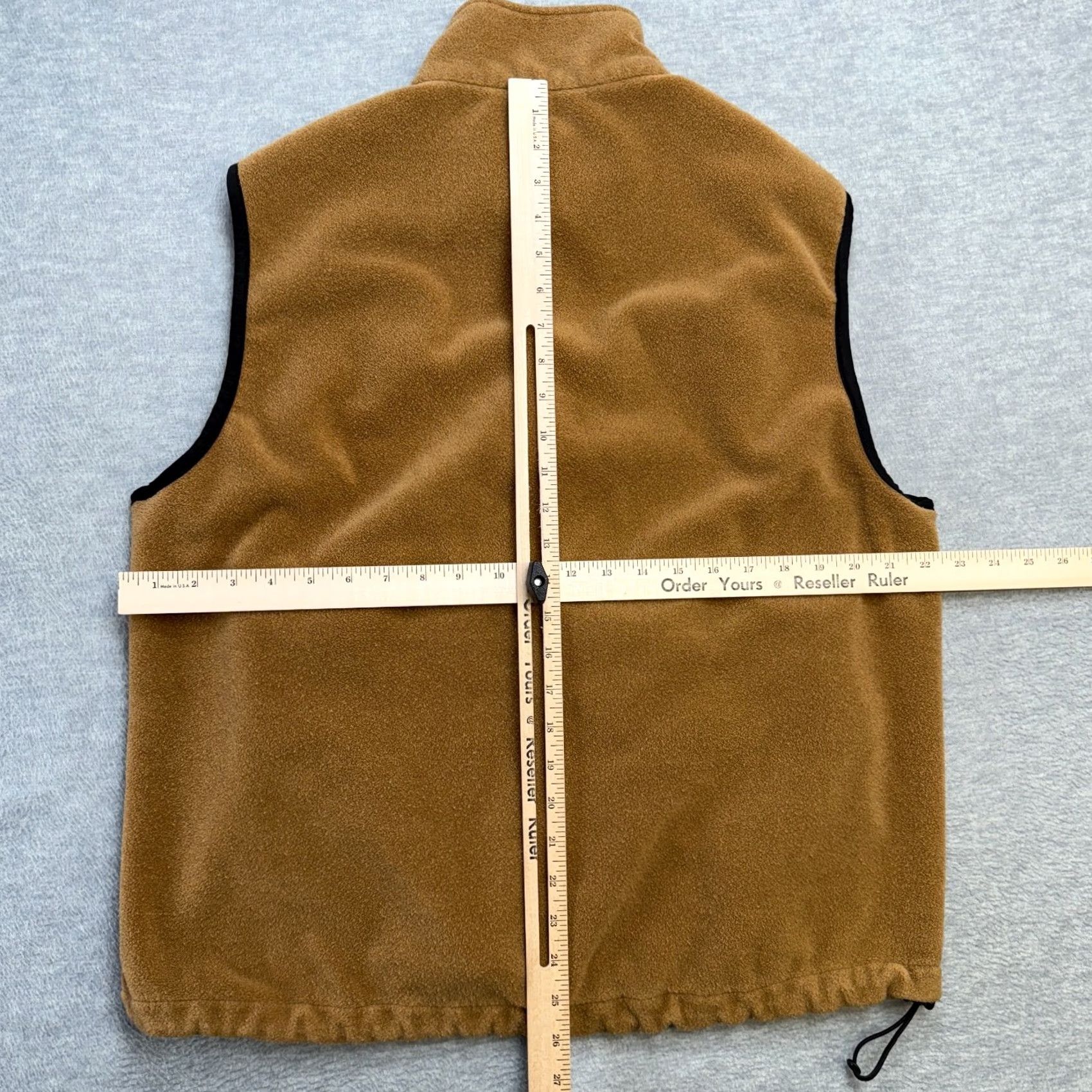 Vintage VINTAGE Woolrich Vest Mens Large Carmel Brown Fleece Full Zip Lightweight Outdoors Gorp Size US L / EU 52-54 / 3 - 7 Thumbnail