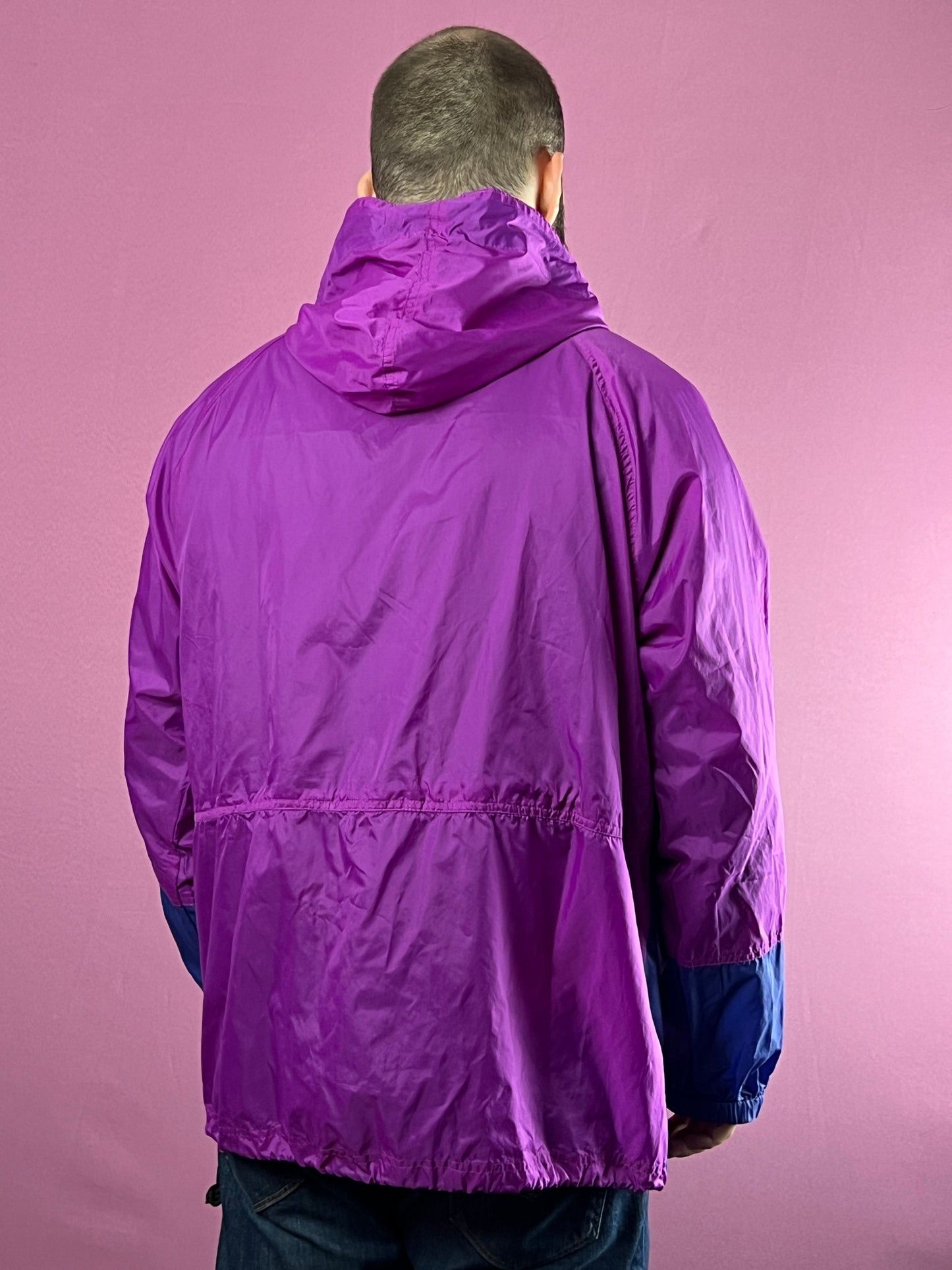 Other 90s Canadian Rocky Vintage Men's Hooded Rain Jacket/Coat - L Size US L / EU 52-54 / 3 - 3 Thumbnail
