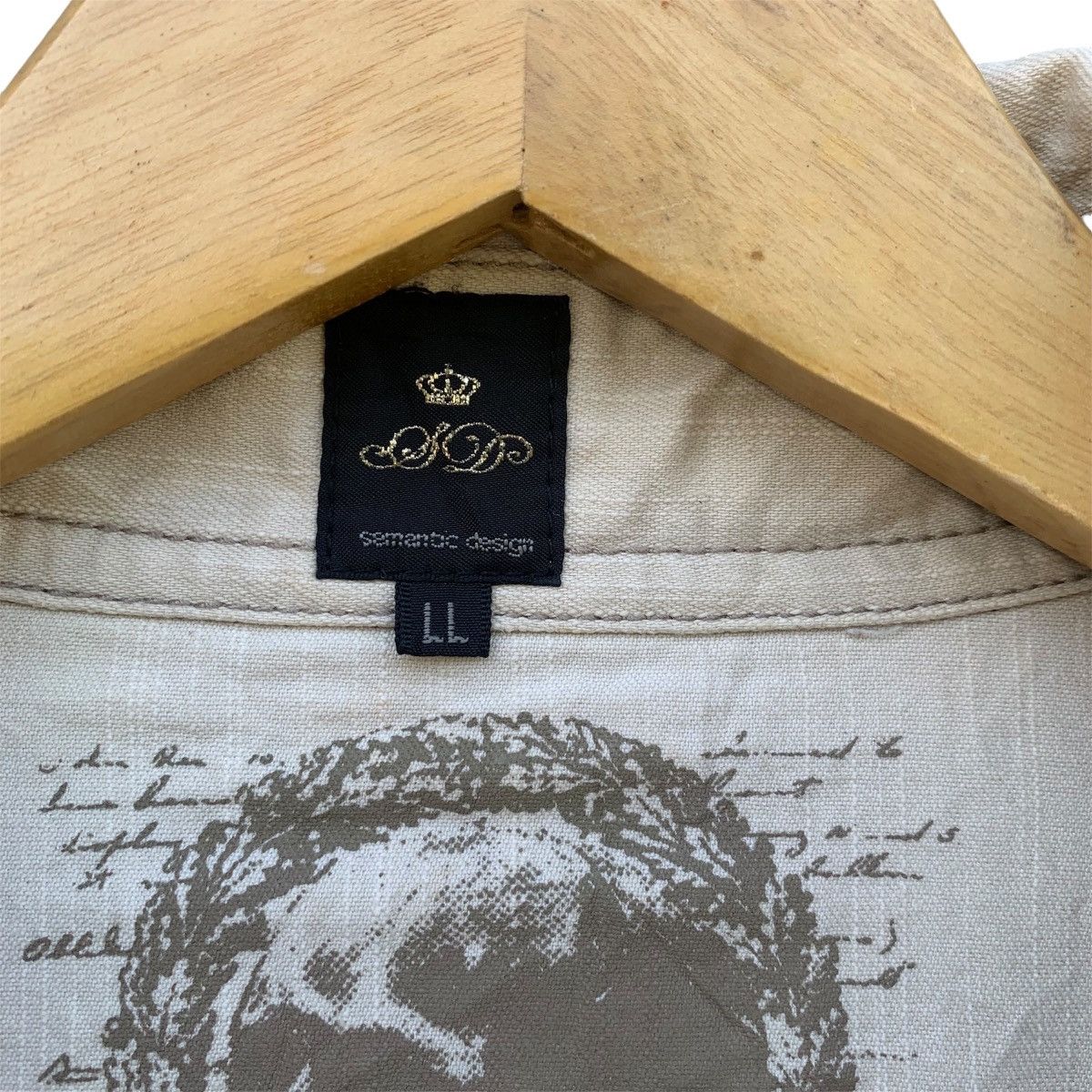 If Six Was Nine × Japanese Brand × semanticdesign Sematic design poem western shirts Size US L / EU 52-54 / 3 - 5 Thumbnail