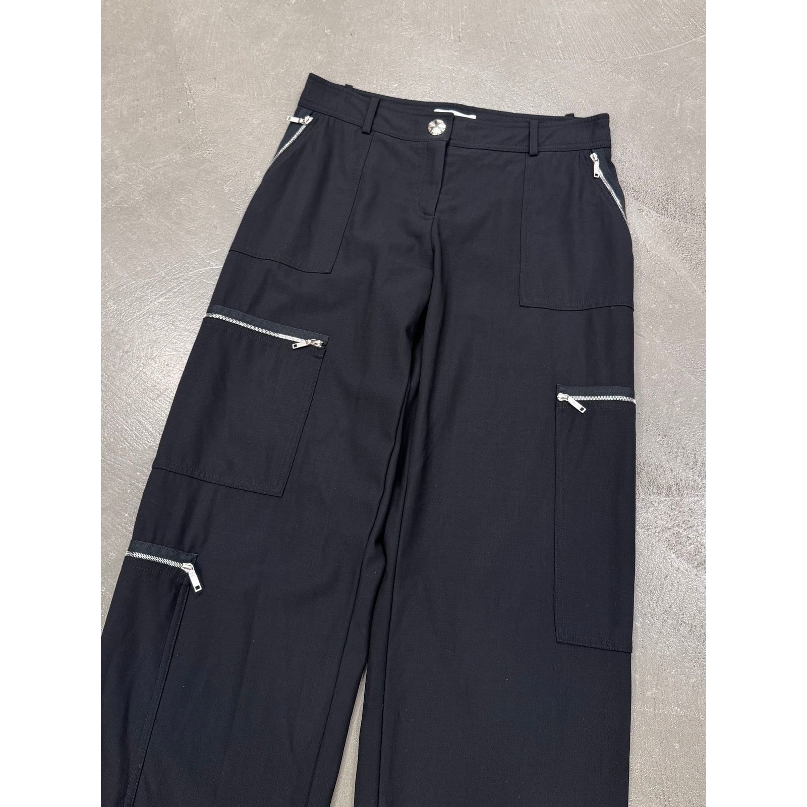 Celine A/W2002 Celine by Micheal Kors nylon zipper cargo pants Size 27" / US 4 / IT 40 - 3 Thumbnail