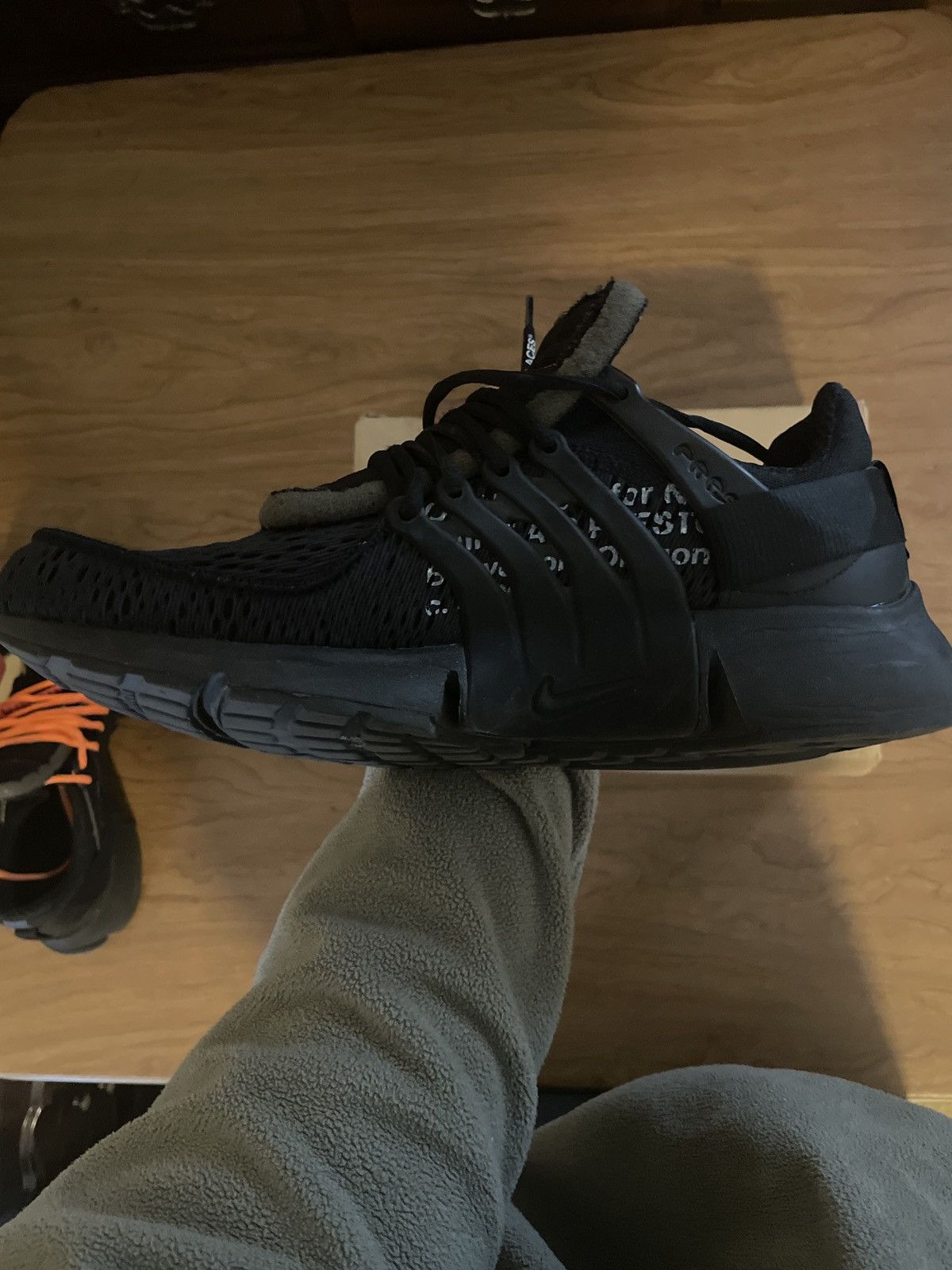 Nike × Off-White × Virgil Abloh Nike x Off White Presto Black size 11 Size US 11 / EU 44 - 5 Thumbnail