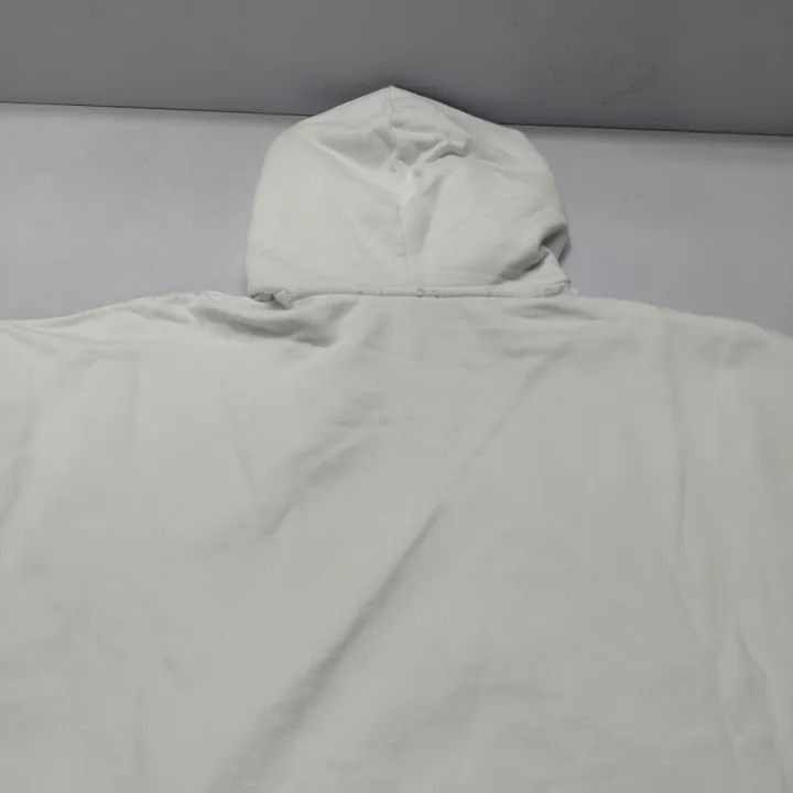 Balenciaga Balenciaga White Logo Hoodie for Women 0079-2507 Size L / US 10 / IT 46 - 7 Thumbnail