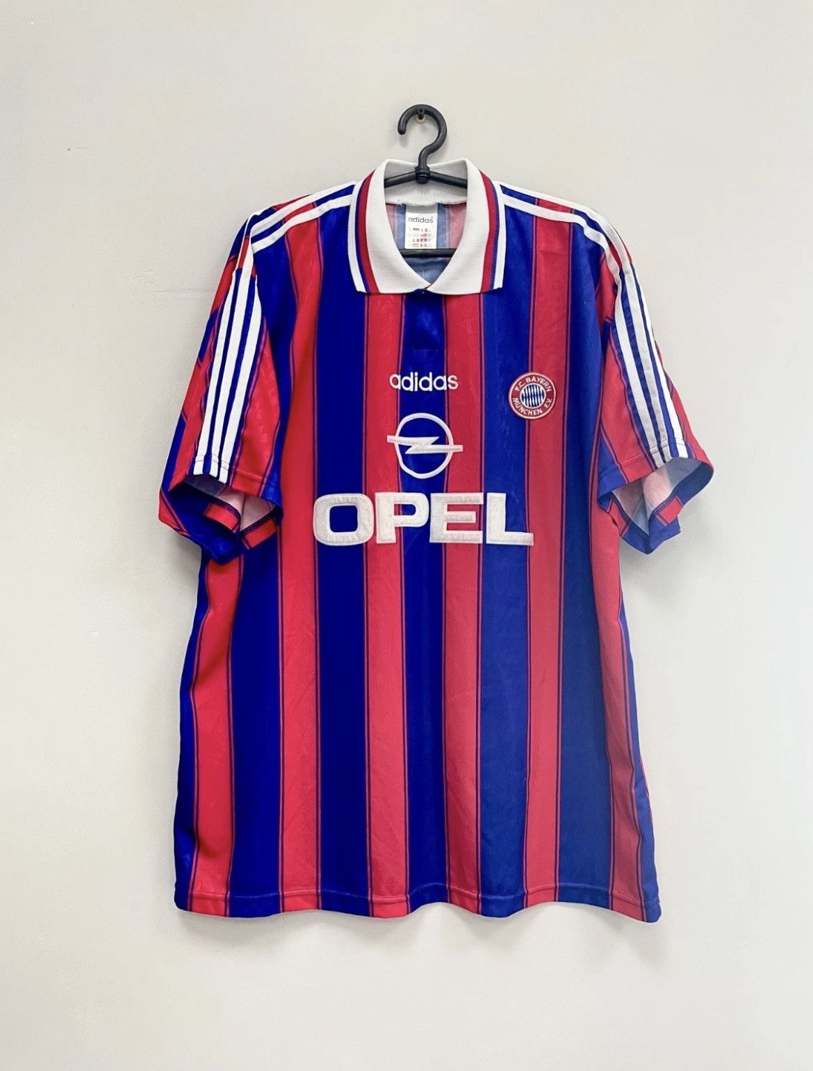 Adidas Bayern Munich 1995/1997 Home Football Shirt Jersey Adidas Size US XL / EU 56 / 4 - 1 Thumbnail