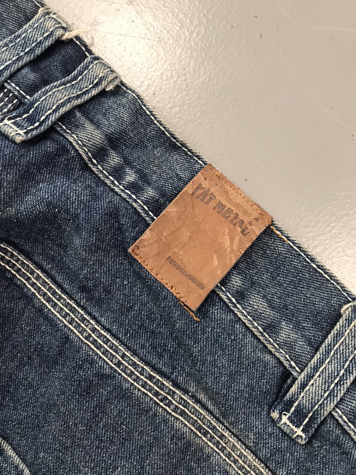 JNCO × Southpole × Vintage Vintage Pat metal SpellOut embroidered carpenter denim Size US 34 / EU 50 - 10 Thumbnail