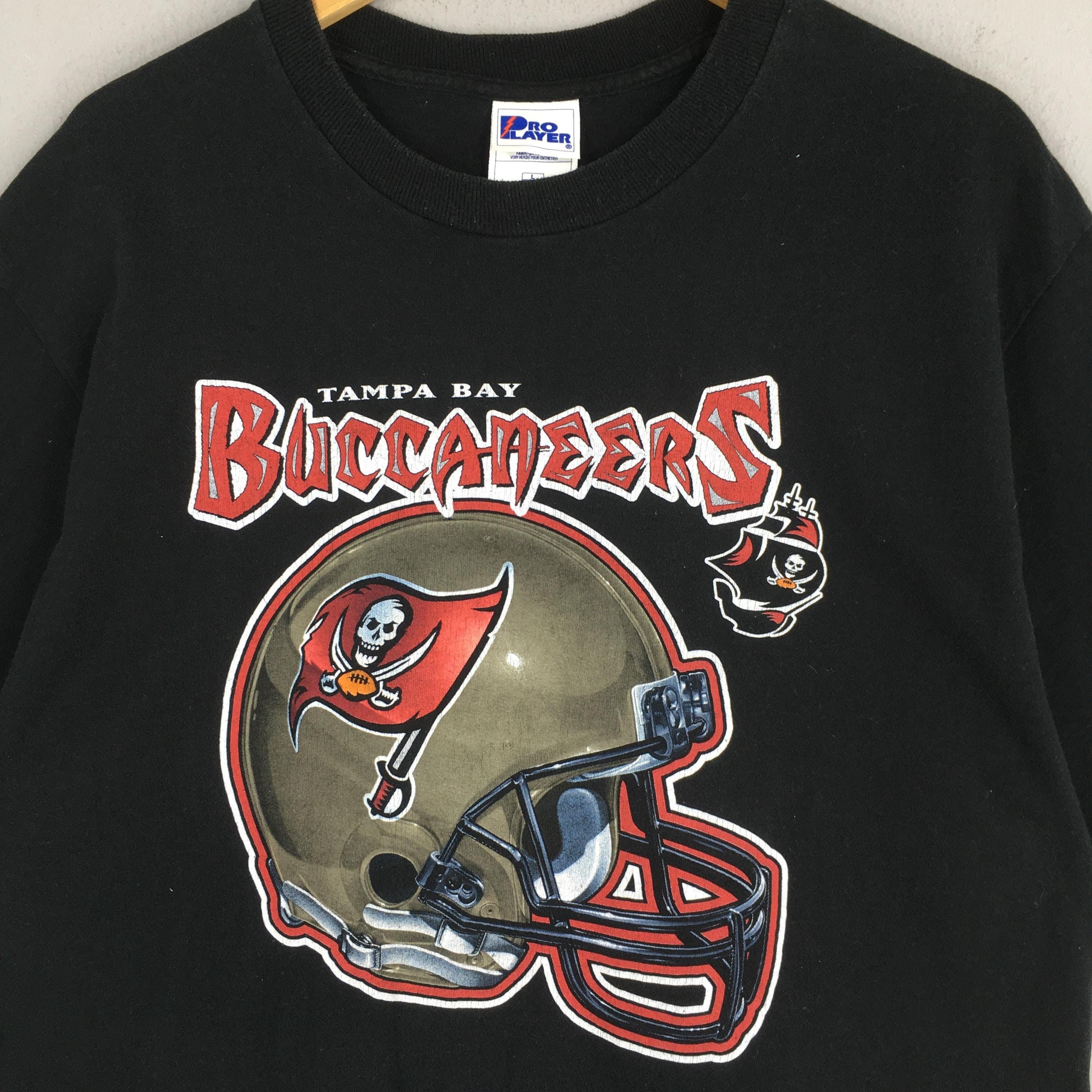 NFL Vintage Tampa Bay Buccaneers NFL Black T shirt Large Size US L / EU 52-54 / 3 - 2 Thumbnail