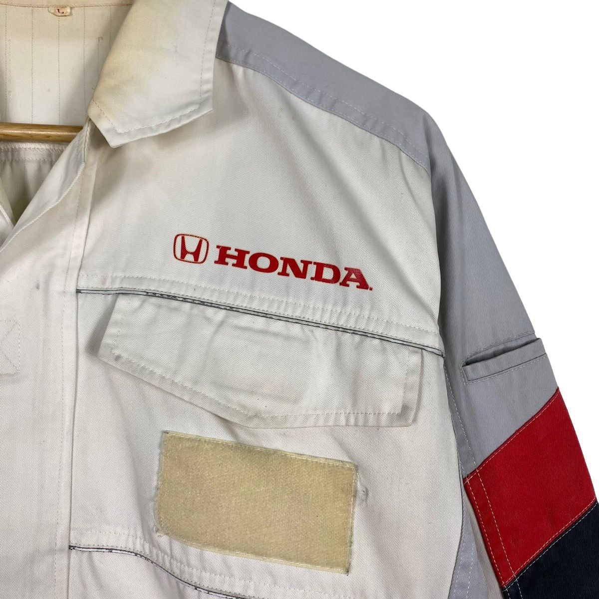Honda Vintage 90s Honda Workwear Zipper Jacket Size US M / EU 48-50 / 2 - 8 Thumbnail