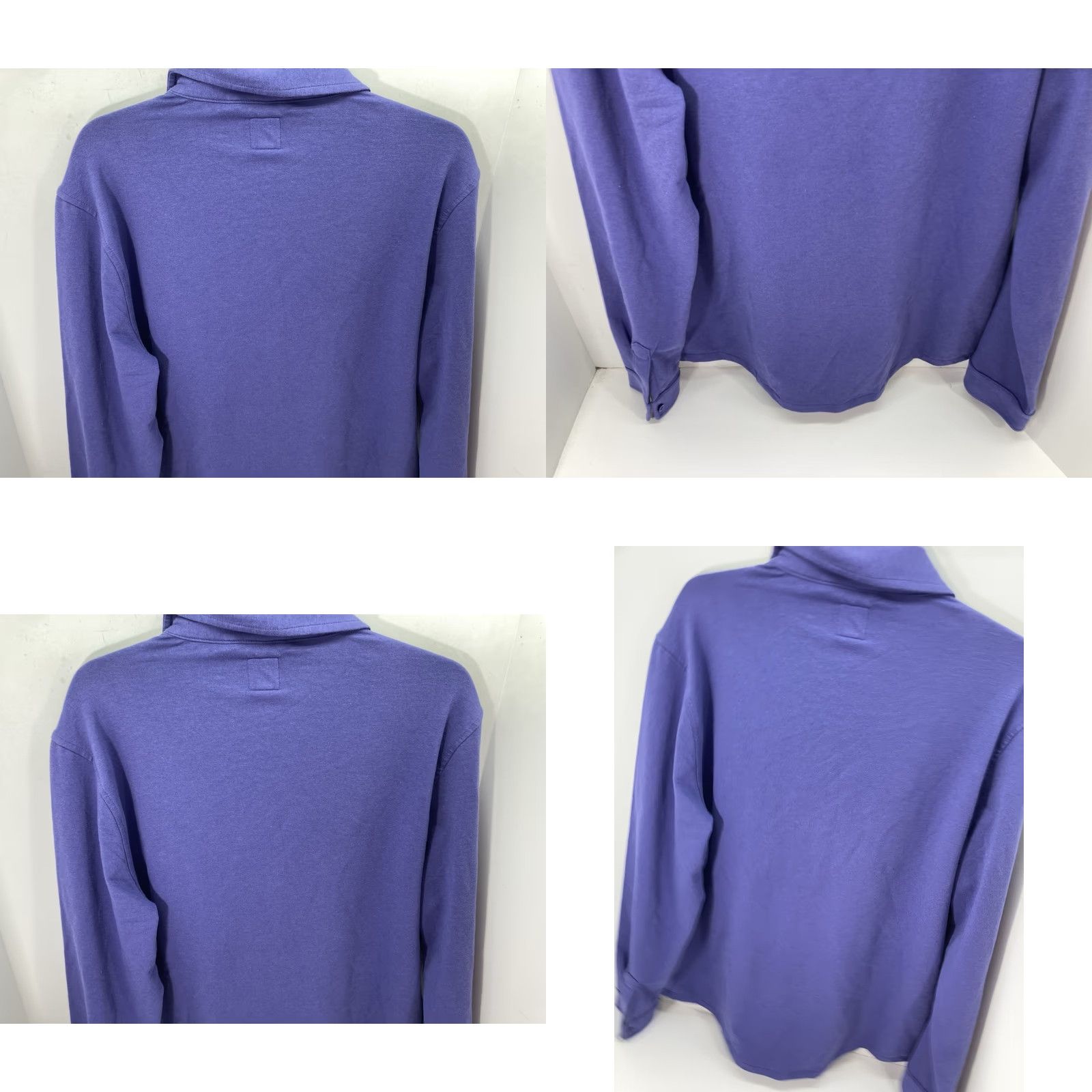 Gap Gap Knit Shirt Men Medium Blue Button Long Sleeve Cotton Blend Stretch NWT Size US M / EU 48-50 / 2 - 8 Thumbnail