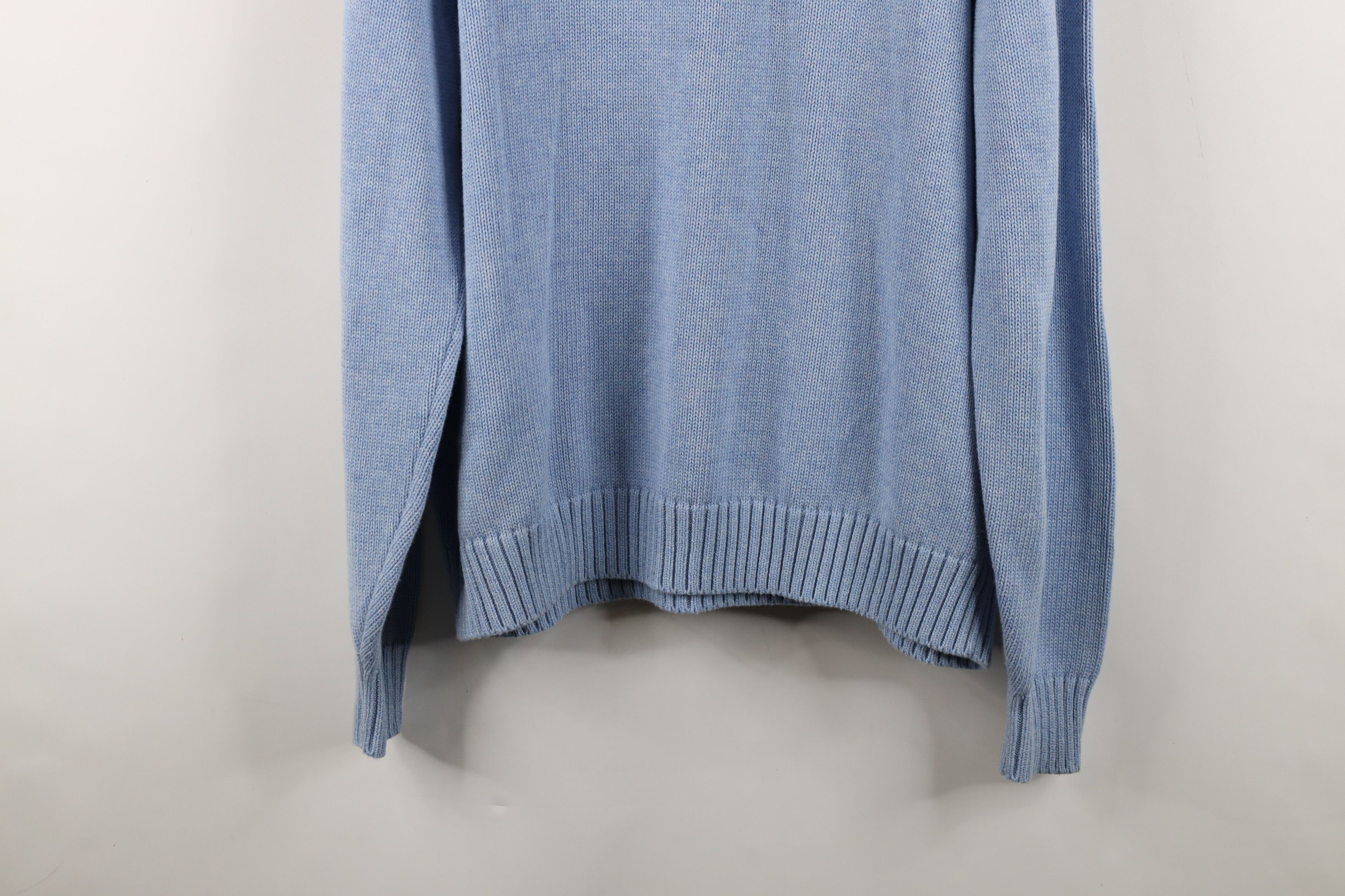Lands' End Vintage 90s Lands End Crewneck Sweater Carolina Blue Japan Size US XL / EU 56 / 4 - 11 Thumbnail