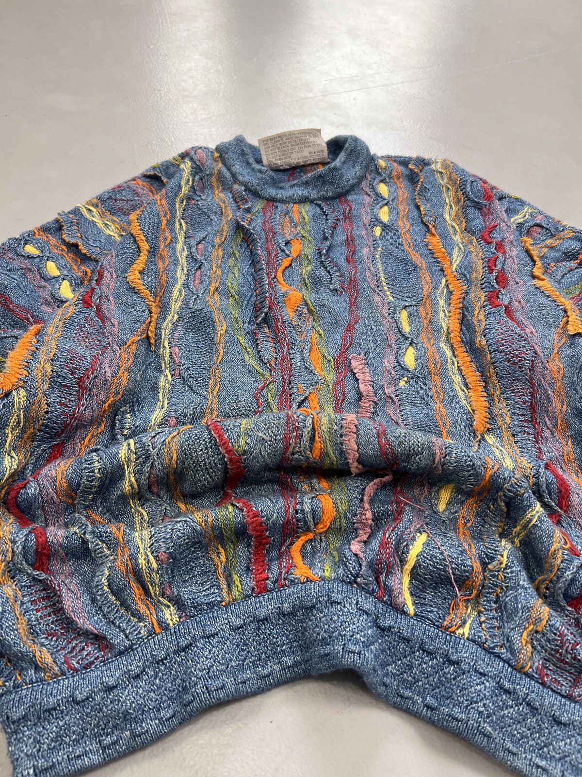 Coogi Vintage Coogi blues sweater Size US S / EU 44-46 / 1 - 7 Thumbnail